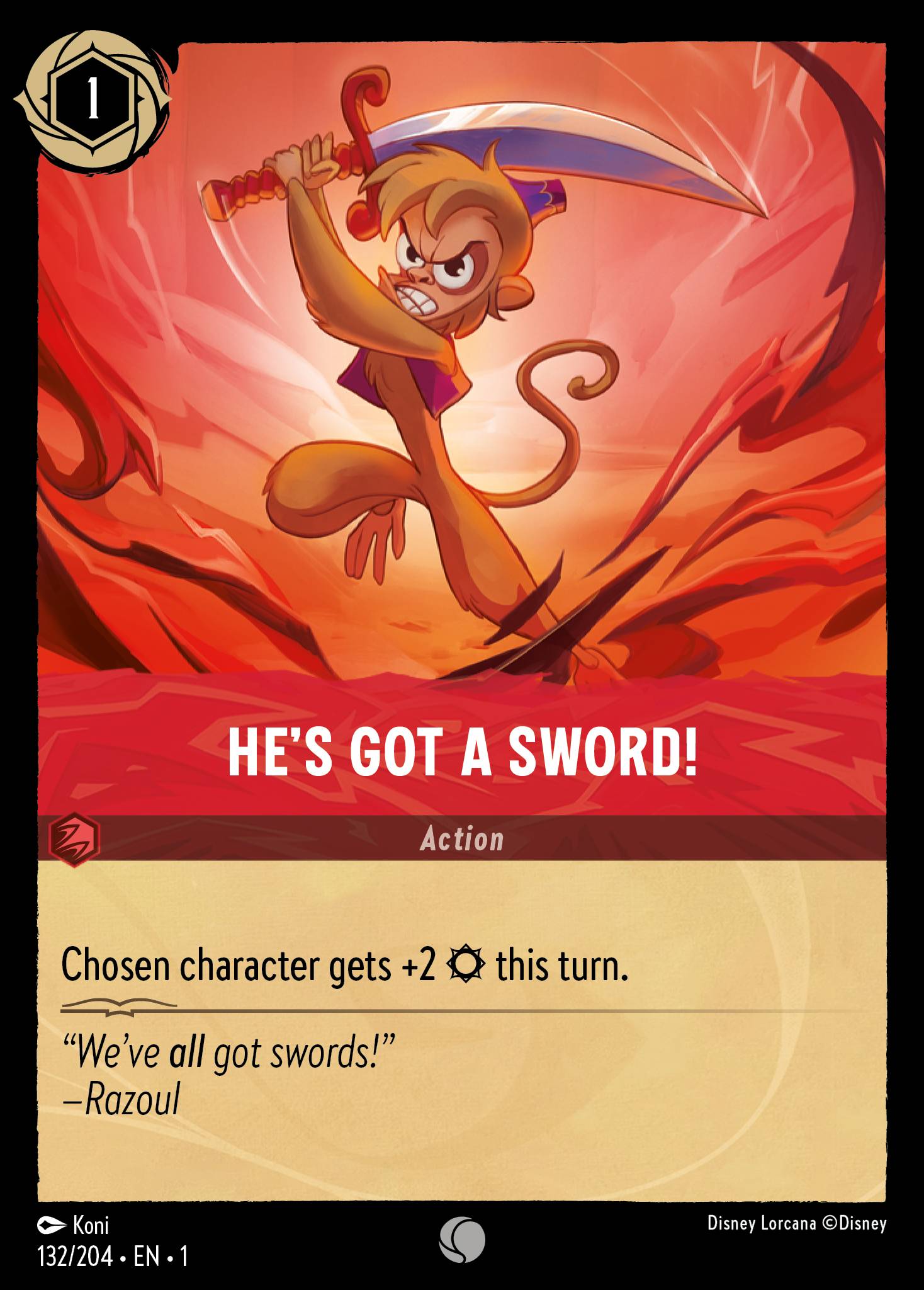 He's Got a Sword! (English)