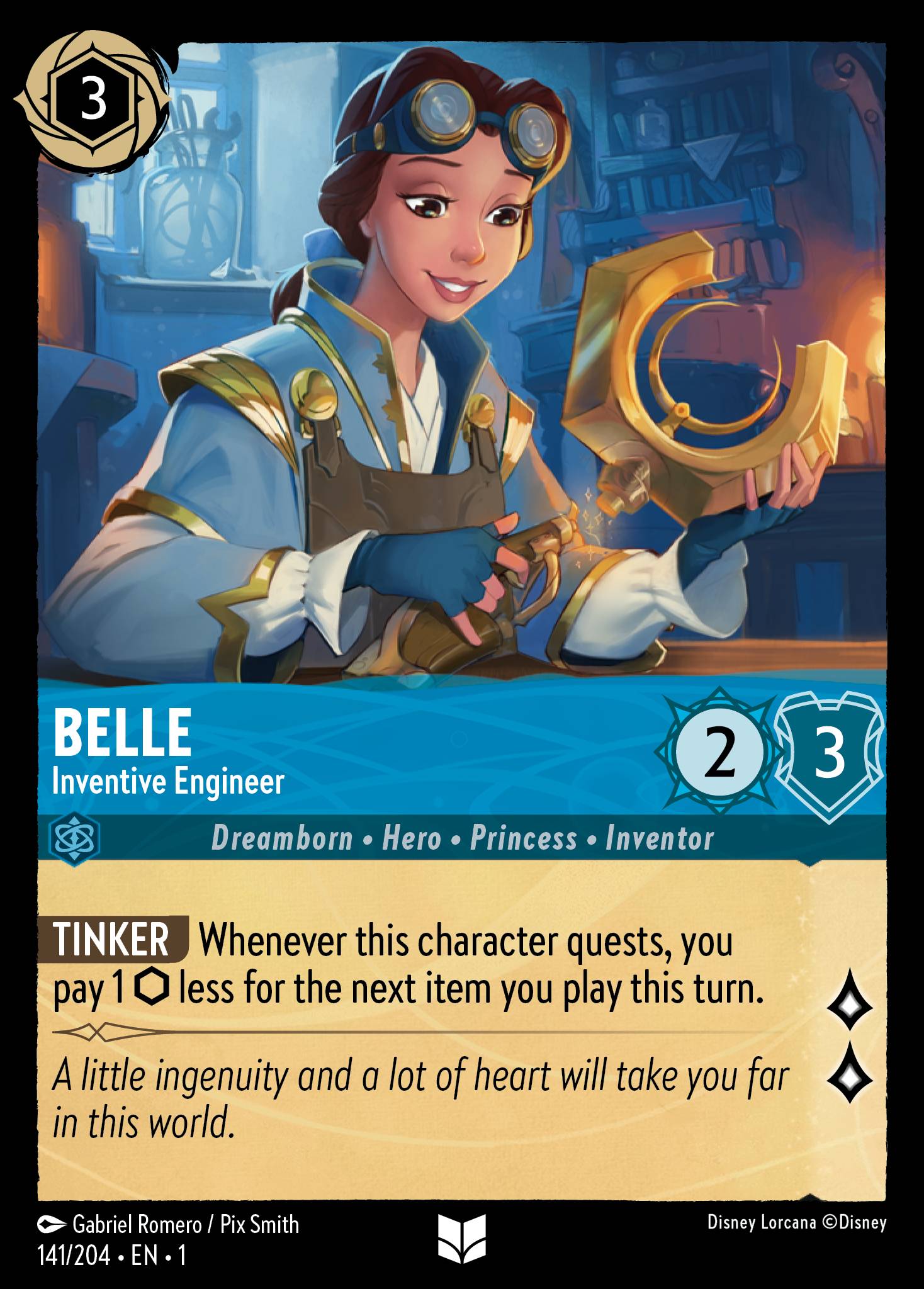 Belle - Inventive Engineer (English)