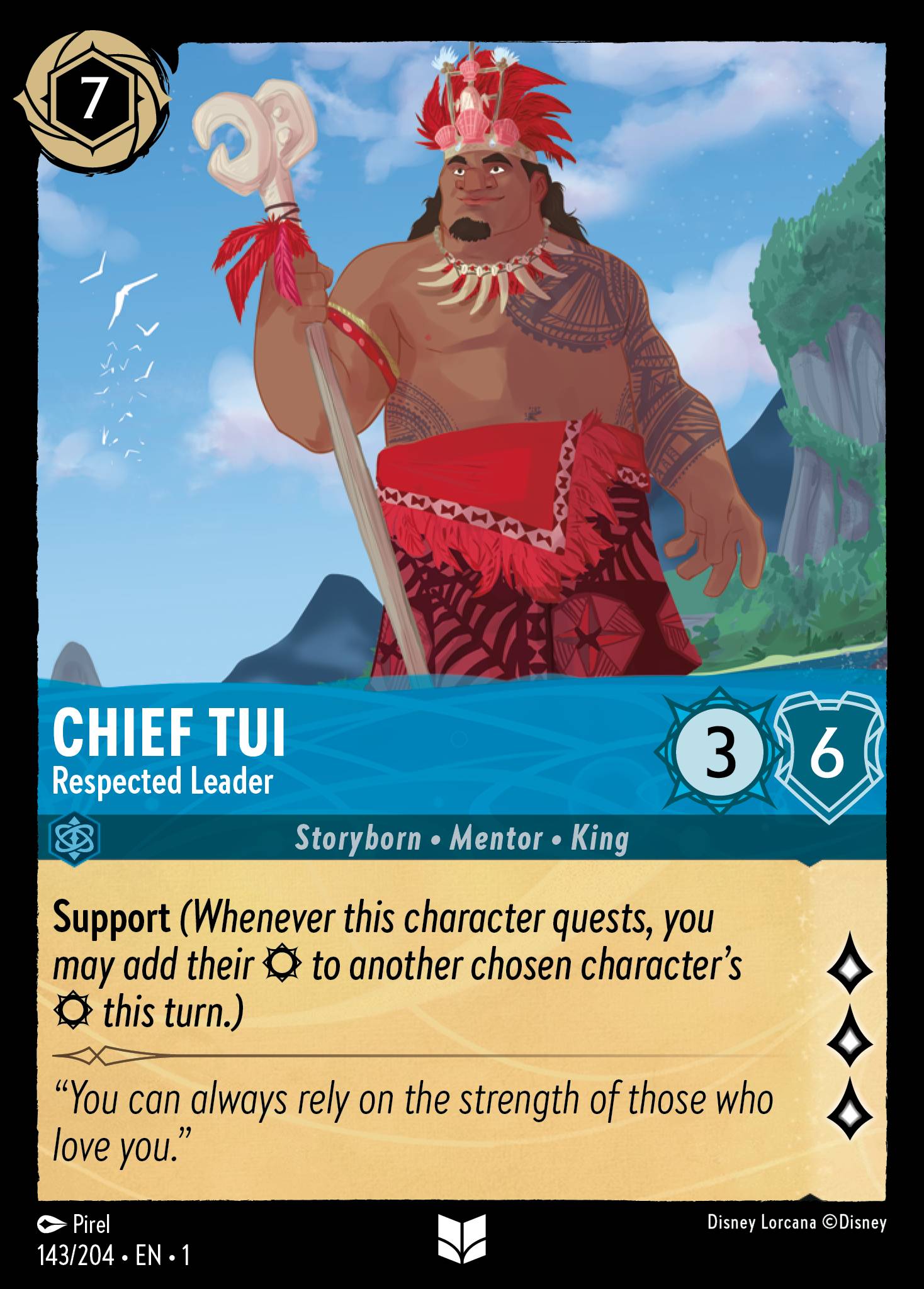 Chief Tui - Respected Leader (English)