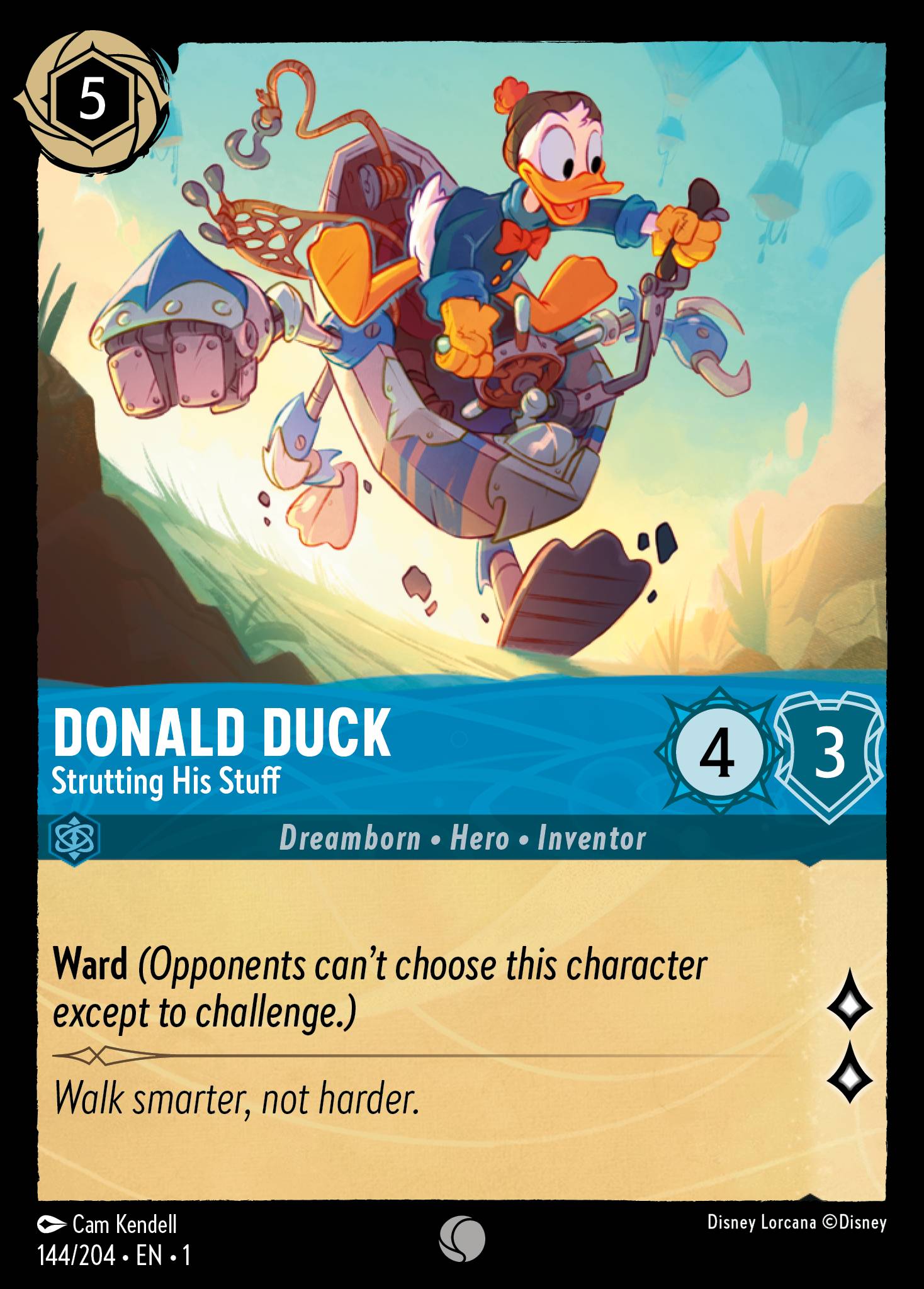 Donald Duck - Strutting His Stuff (English)