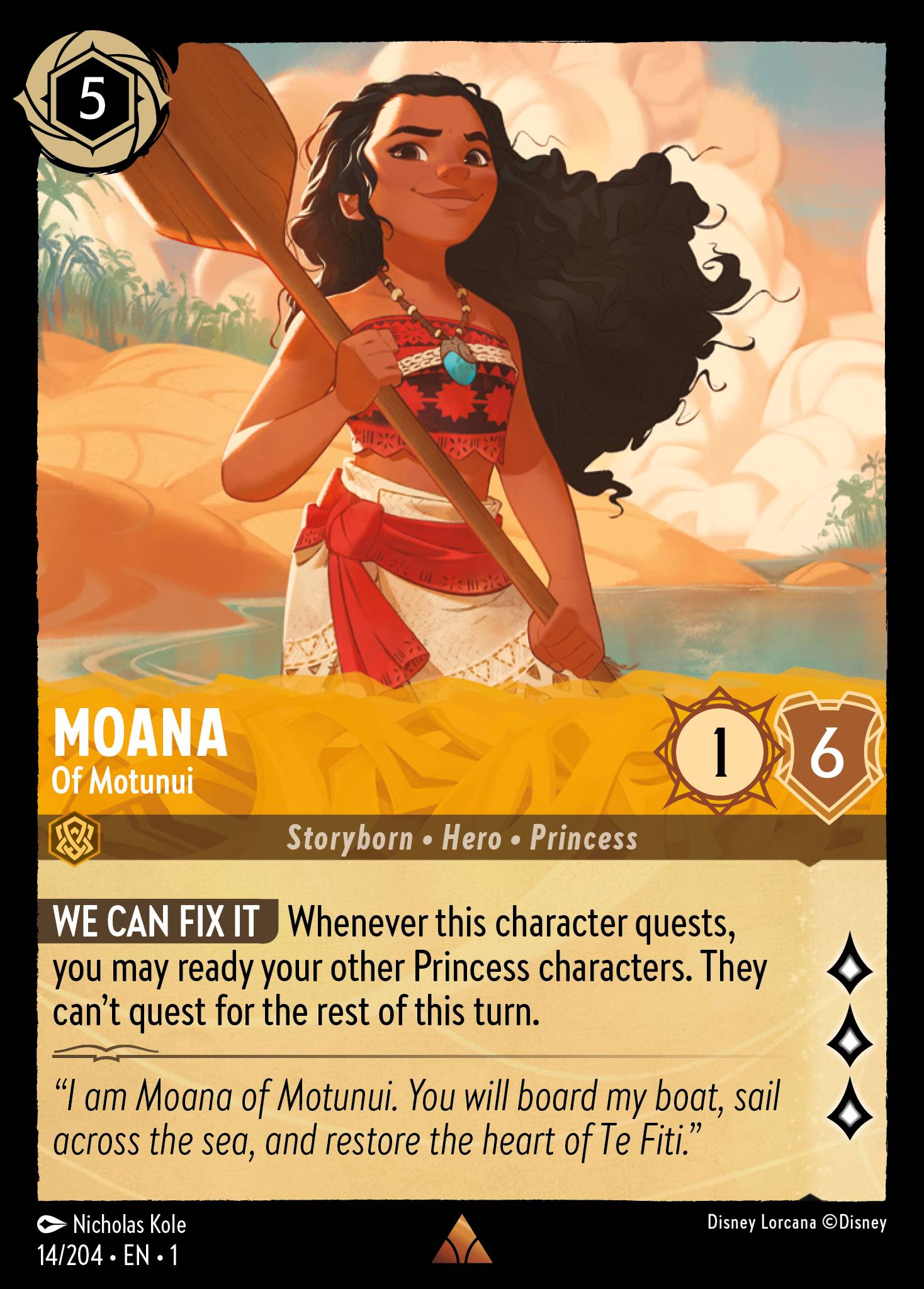 Moana - Of Motunui (English)