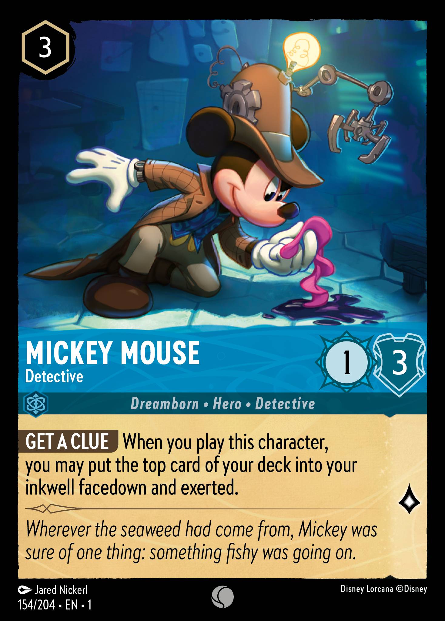Mickey Mouse - Detective (English)