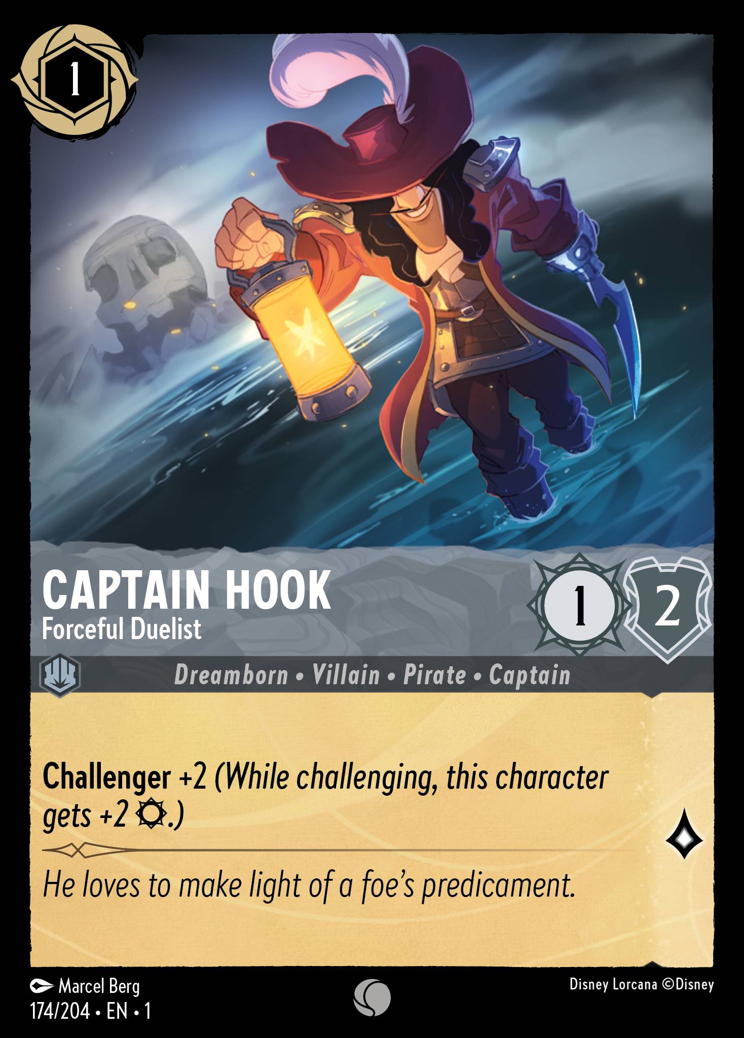 Captain Hook - Forceful Duelist (English)
