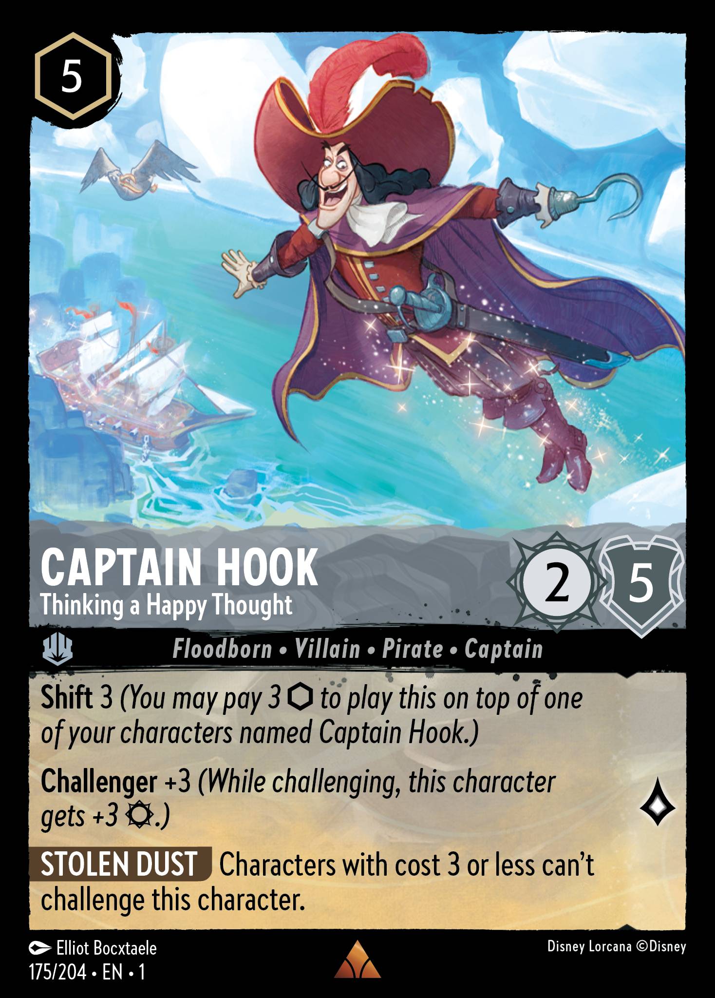 Captain Hook - Thinking a Happy Thought (English)