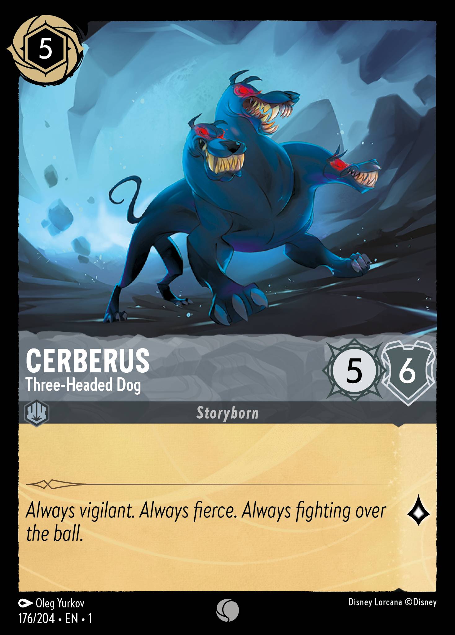 Cerberus - Three-Headed Dog (English)