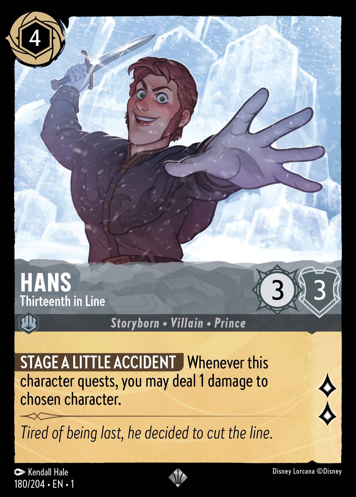 Hans - Thirteenth in Line (English)
