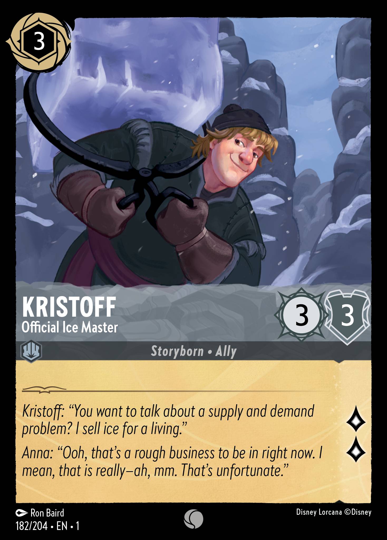Kristoff - Official Ice Master (English)