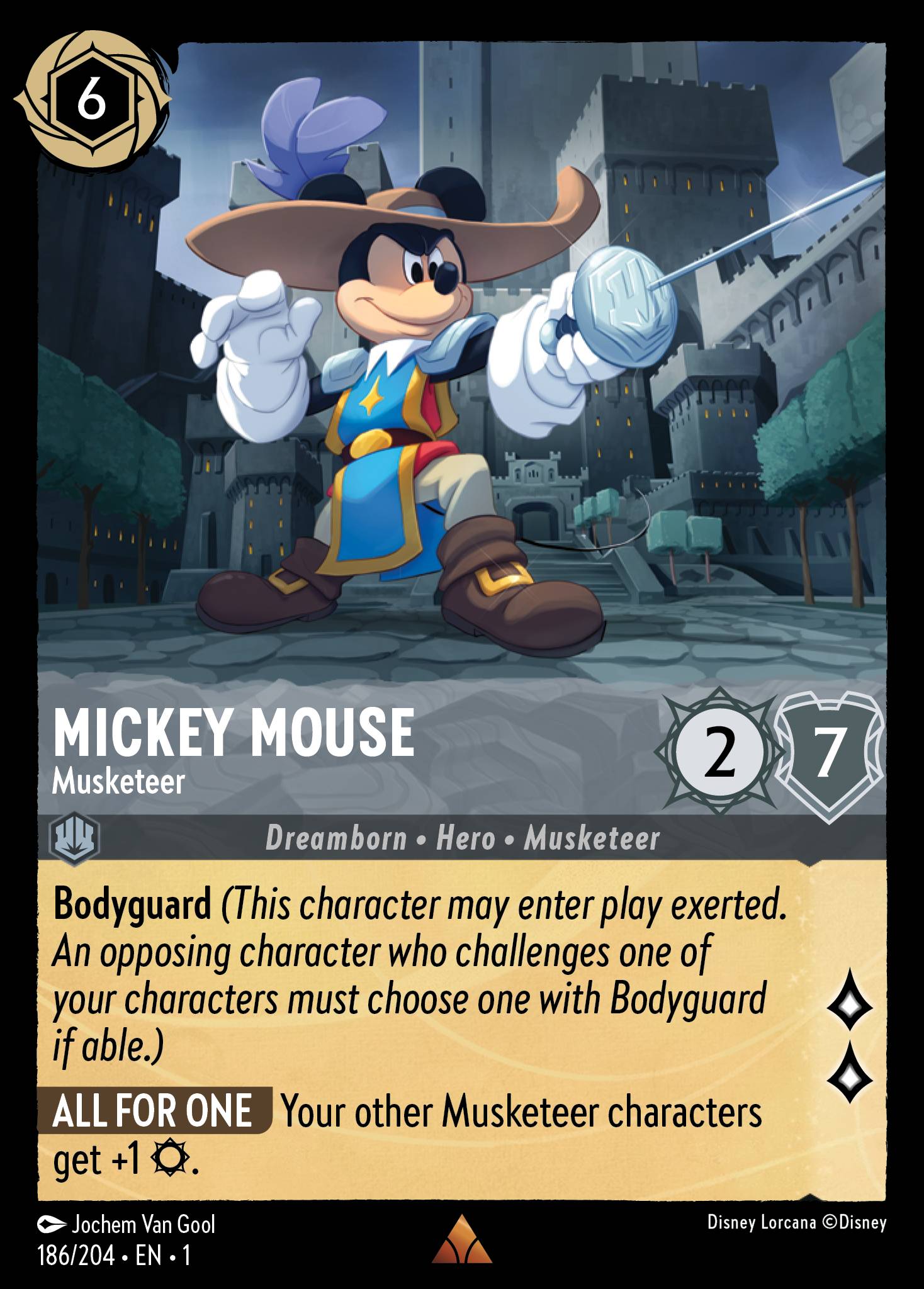 Mickey Mouse - Musketeer (English)