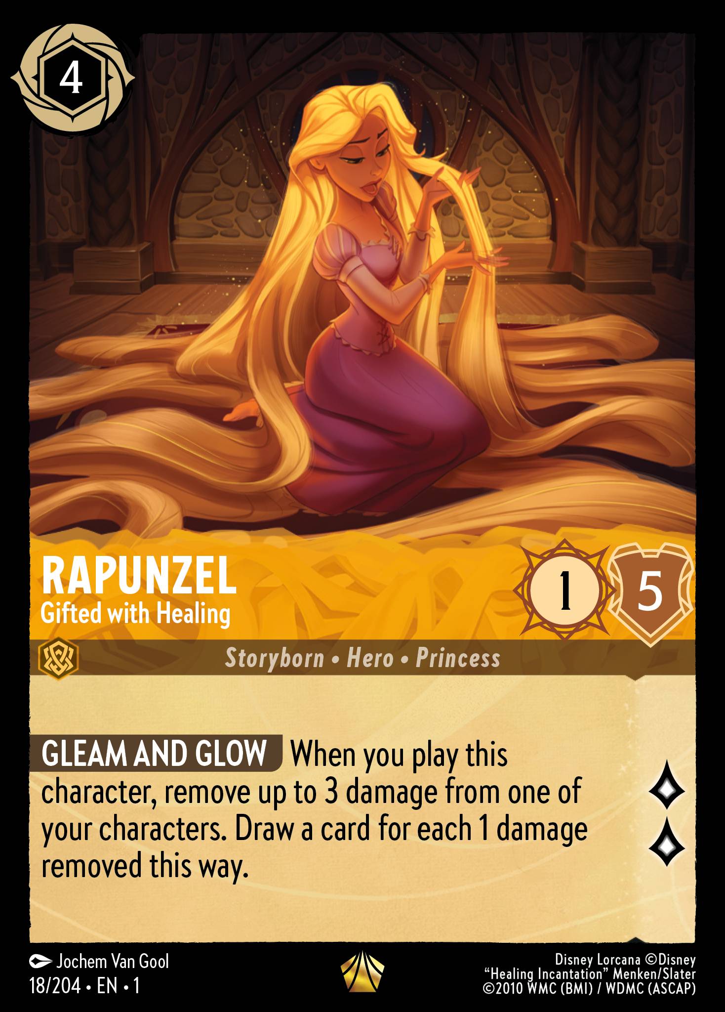Rapunzel - Gifted with Healing (Legendary) (English)