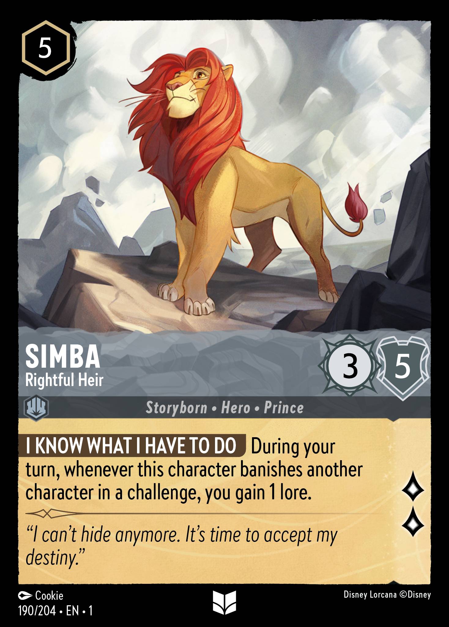 Simba - Rightful Heir (English)