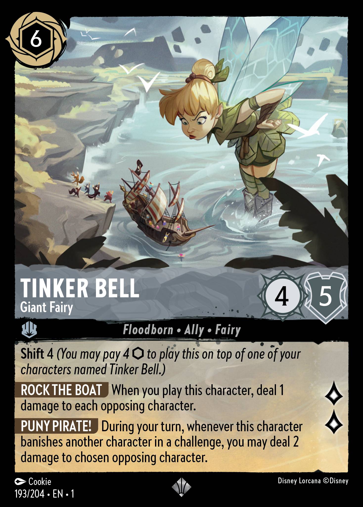 Tinker Bell - Giant Fairy (English)