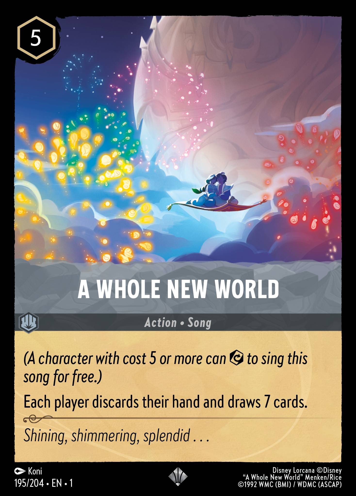 A Whole New World (English)