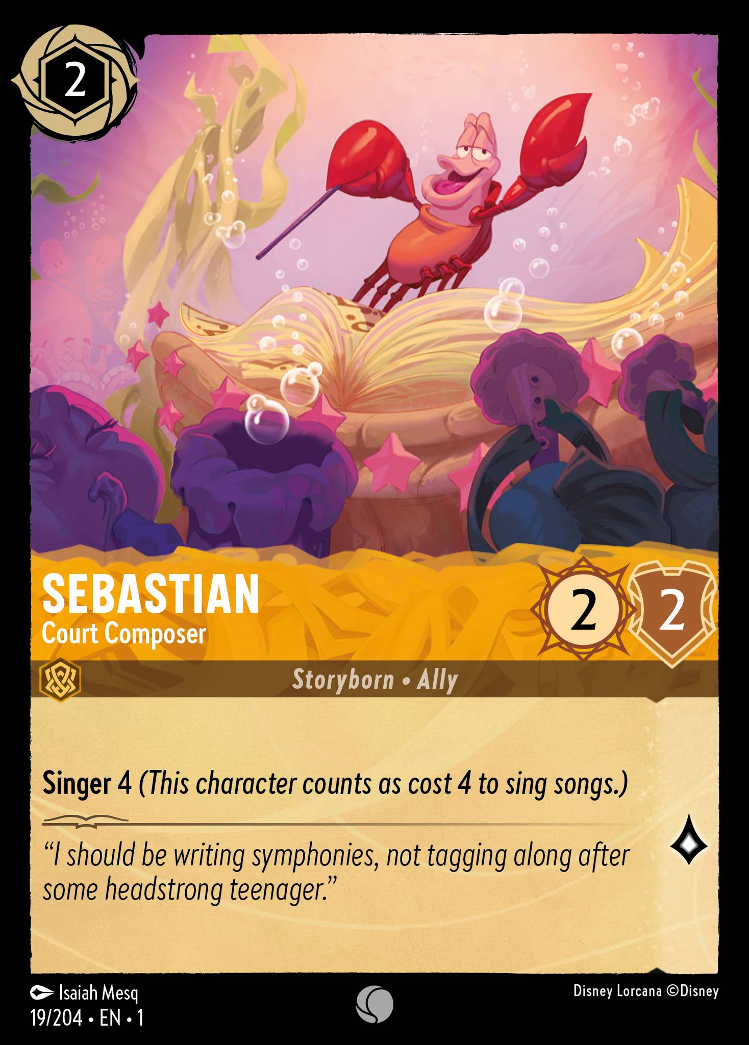 Sebastian - Court Composer (English)