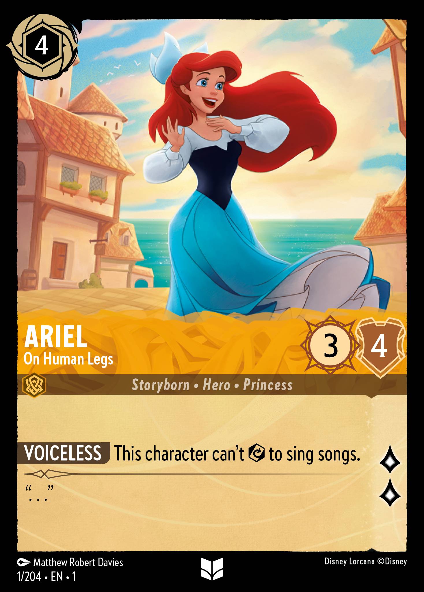 Ariel - On Human Legs (English)