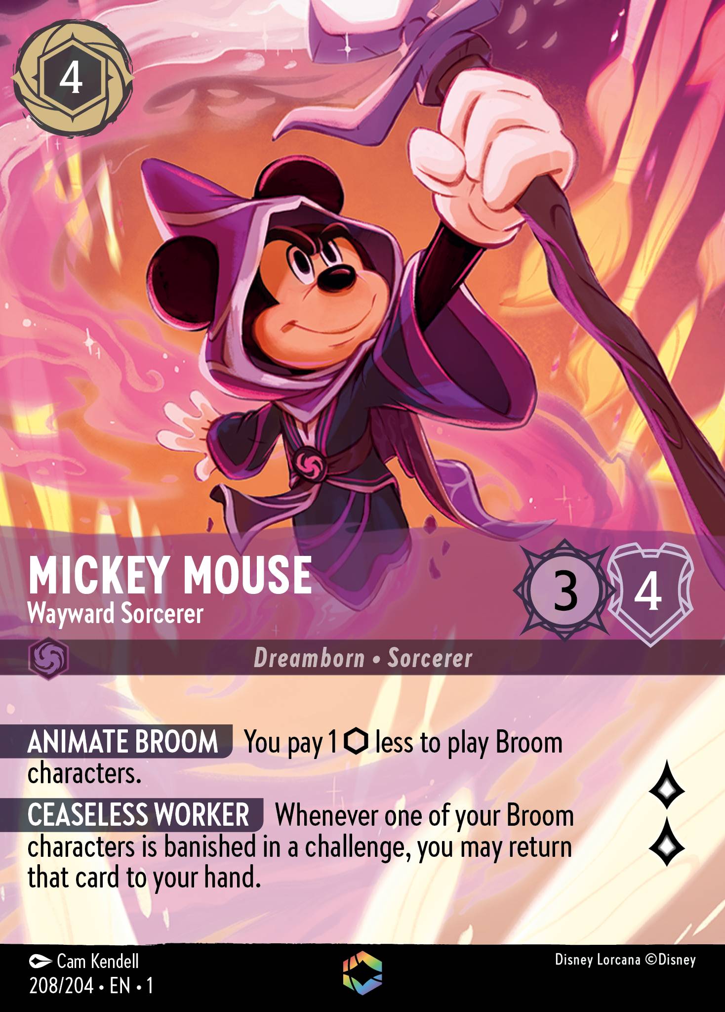 Mickey Mouse - Wayward Sorcerer (Enchanted) (English)