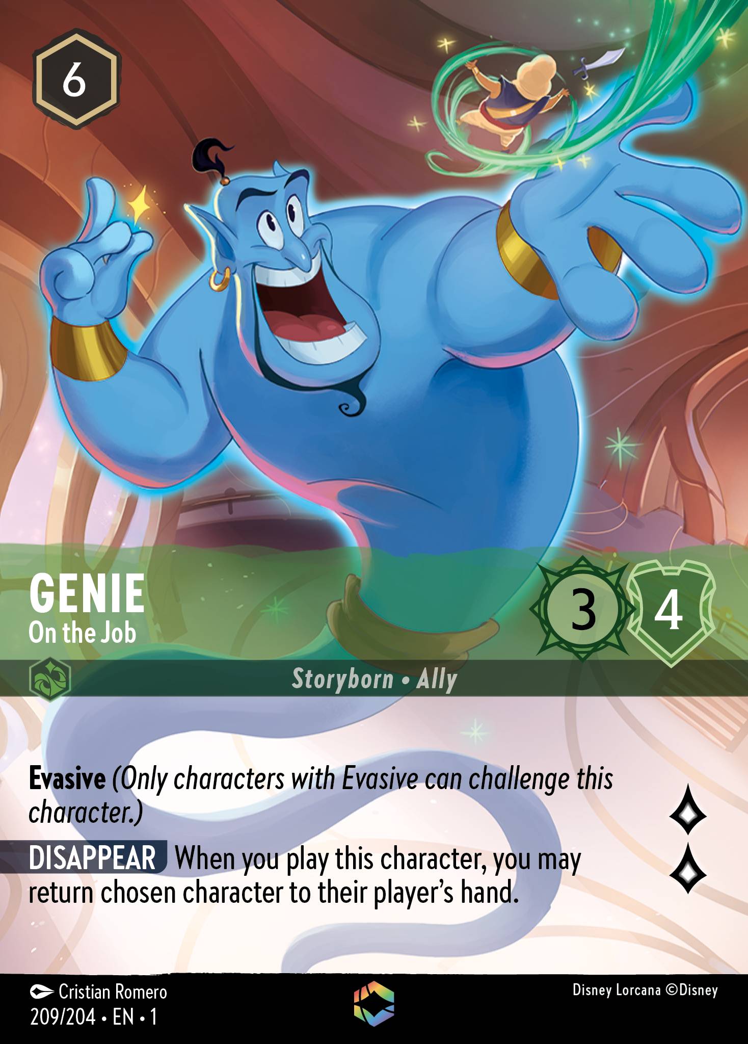 Genie - On the Job (Enchanted) (English)
