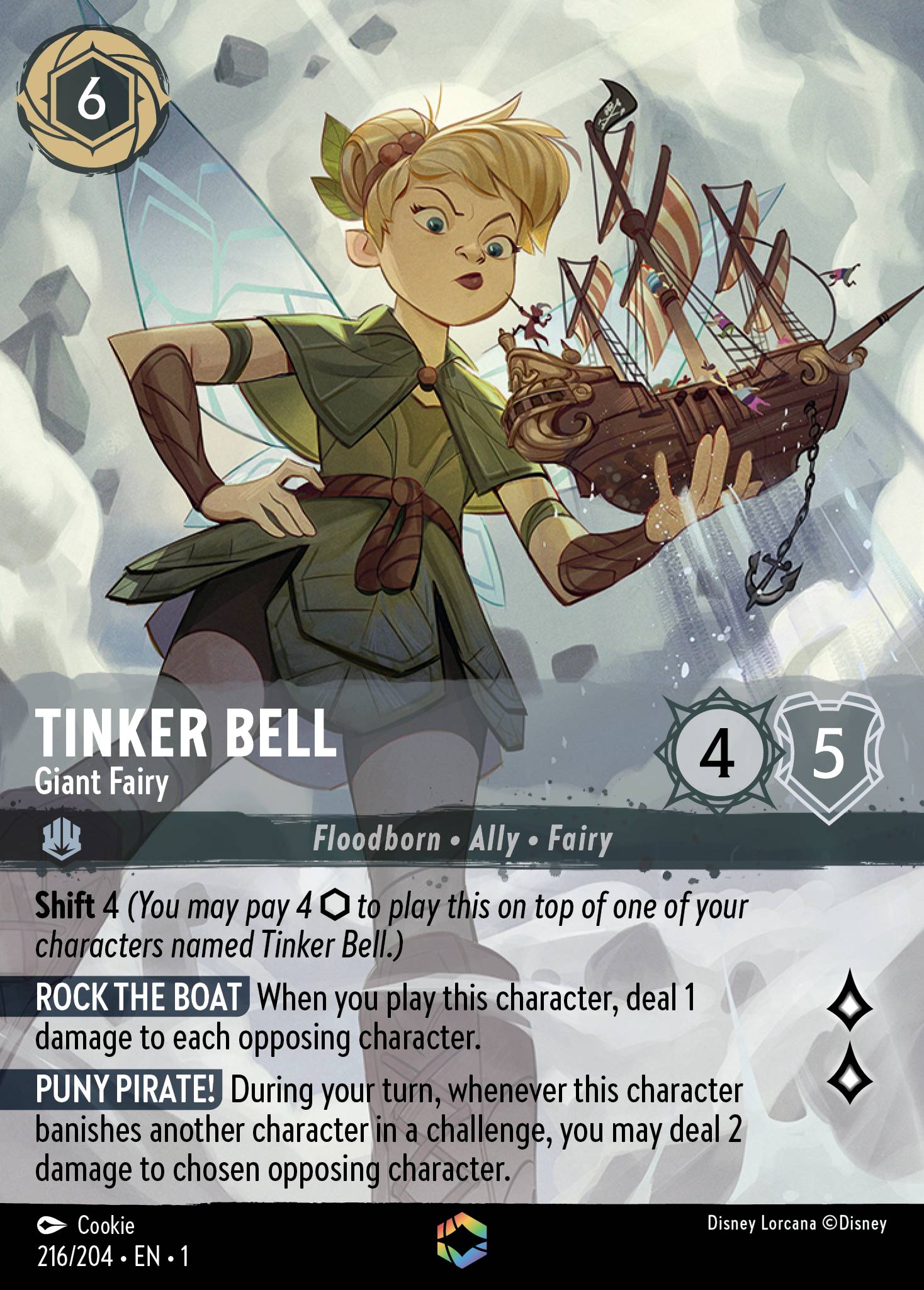 Tinker Bell - Giant Fairy (Enchanted) (English)