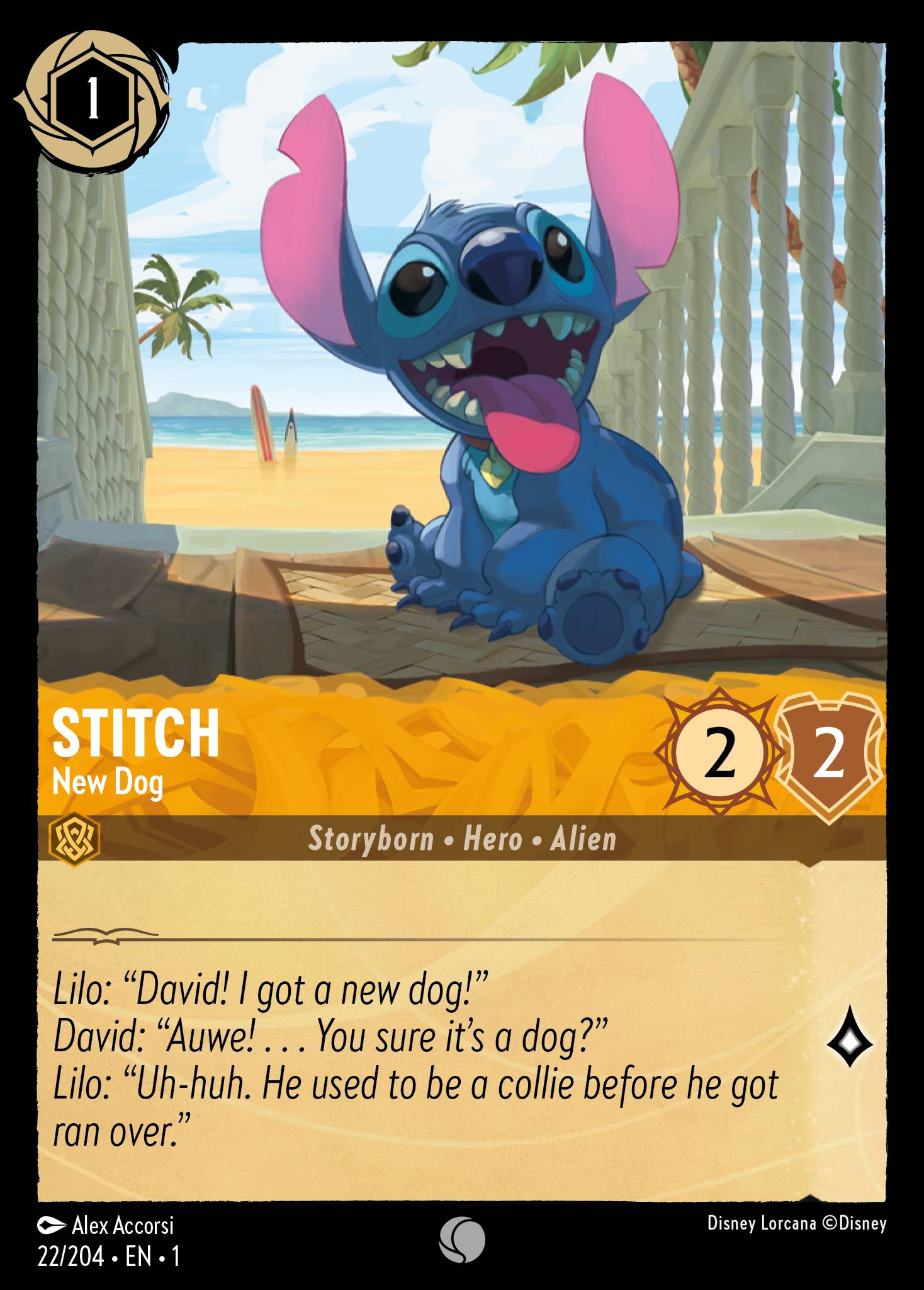 Stitch - New Dog (English)