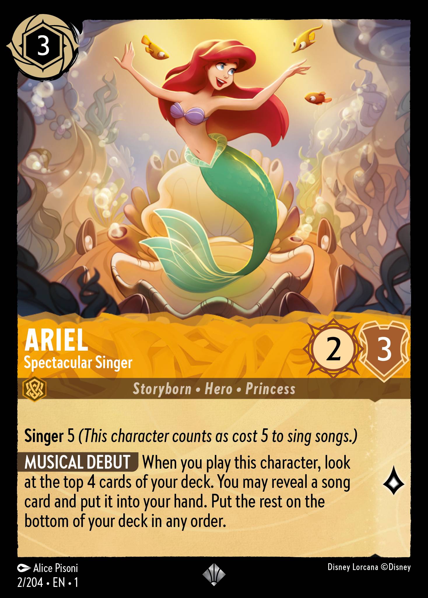 Ariel - Spectacular Singer (English)