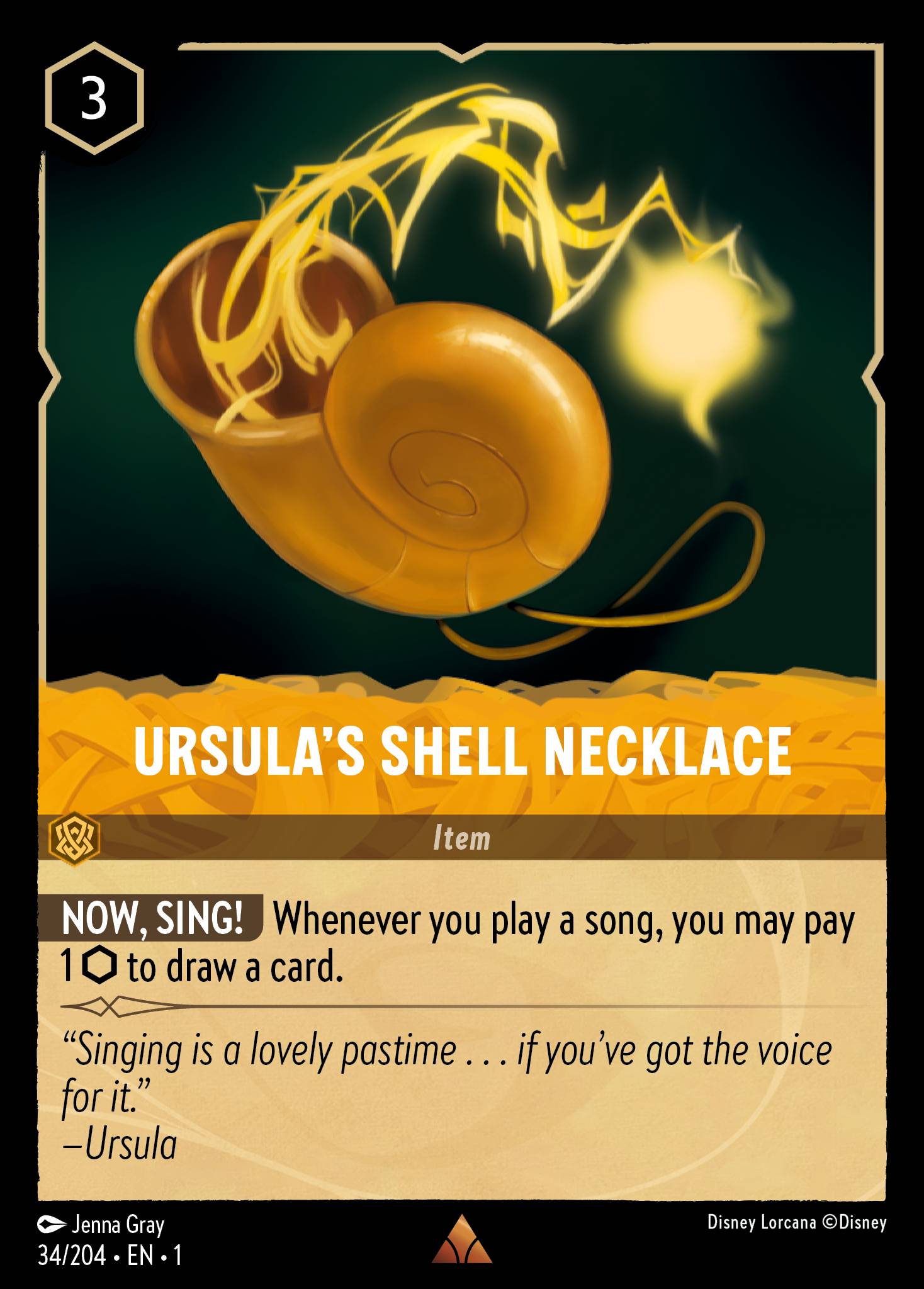 Ursula's Shell Necklace (English)