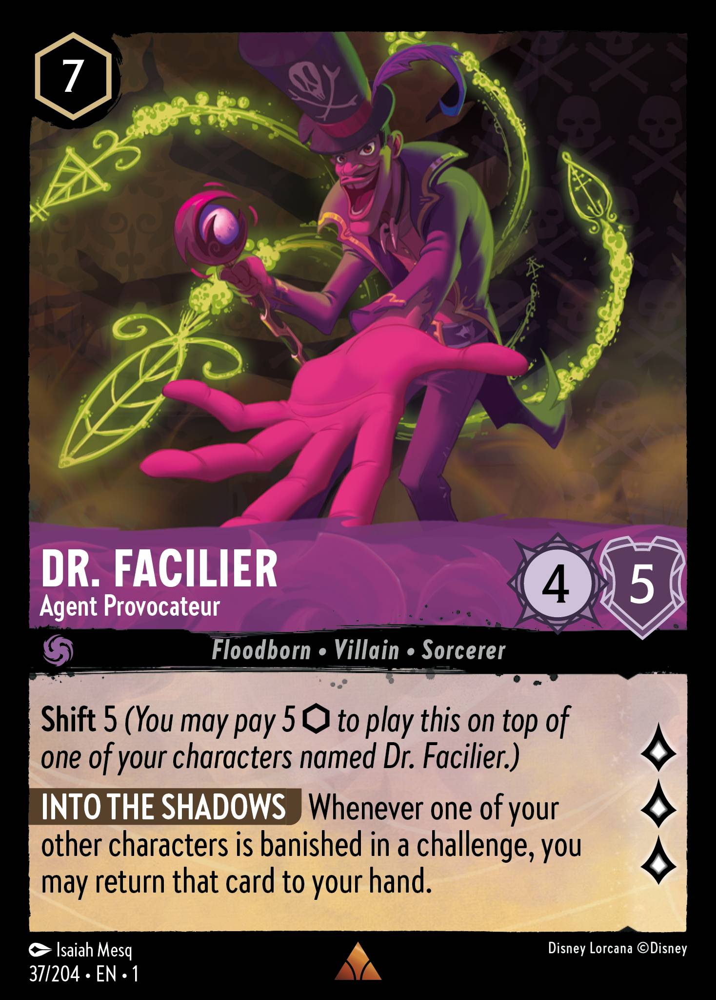 Dr. Facilier - Agent Provocateur (English)