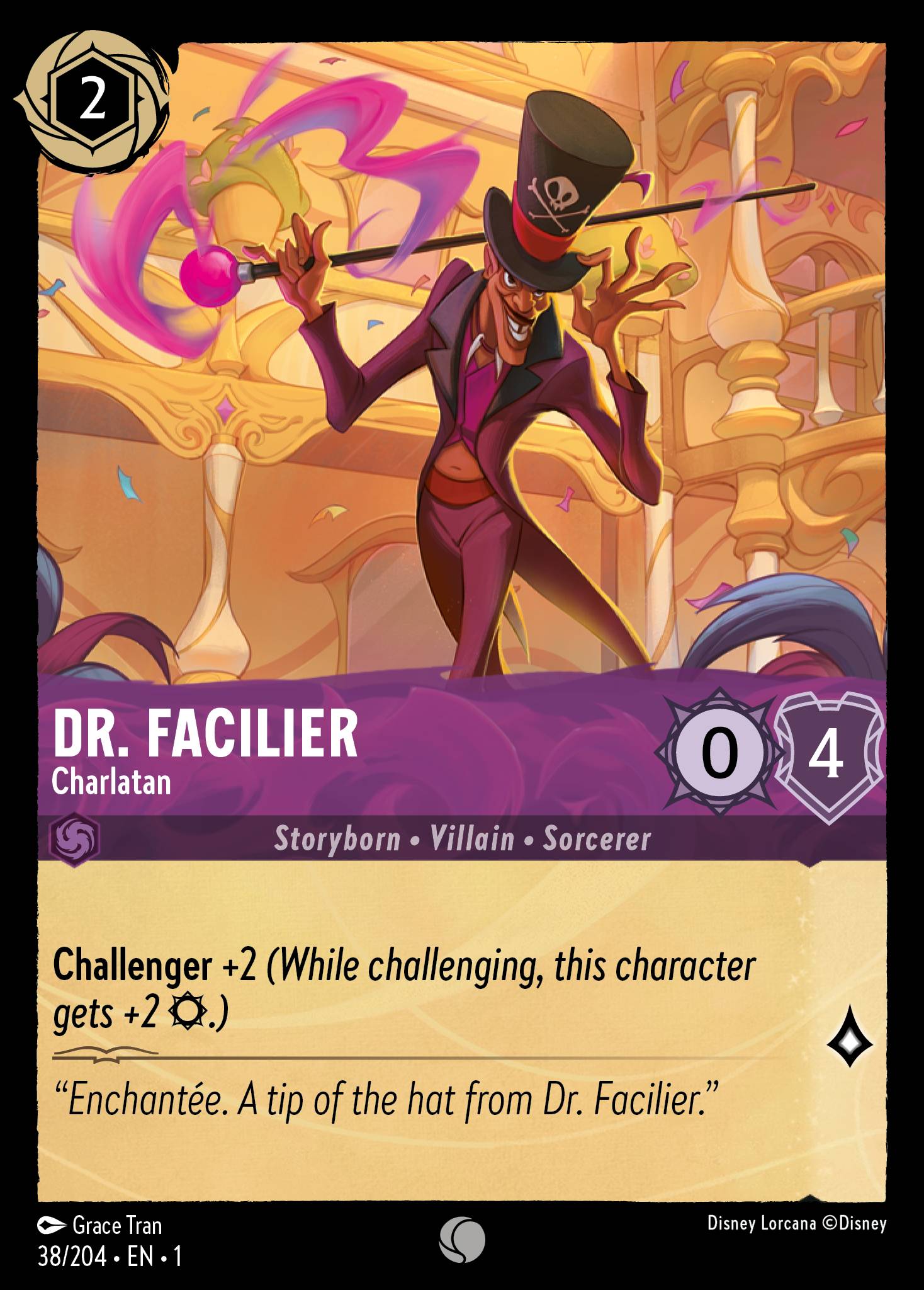 Dr. Facilier - Charlatan (English)