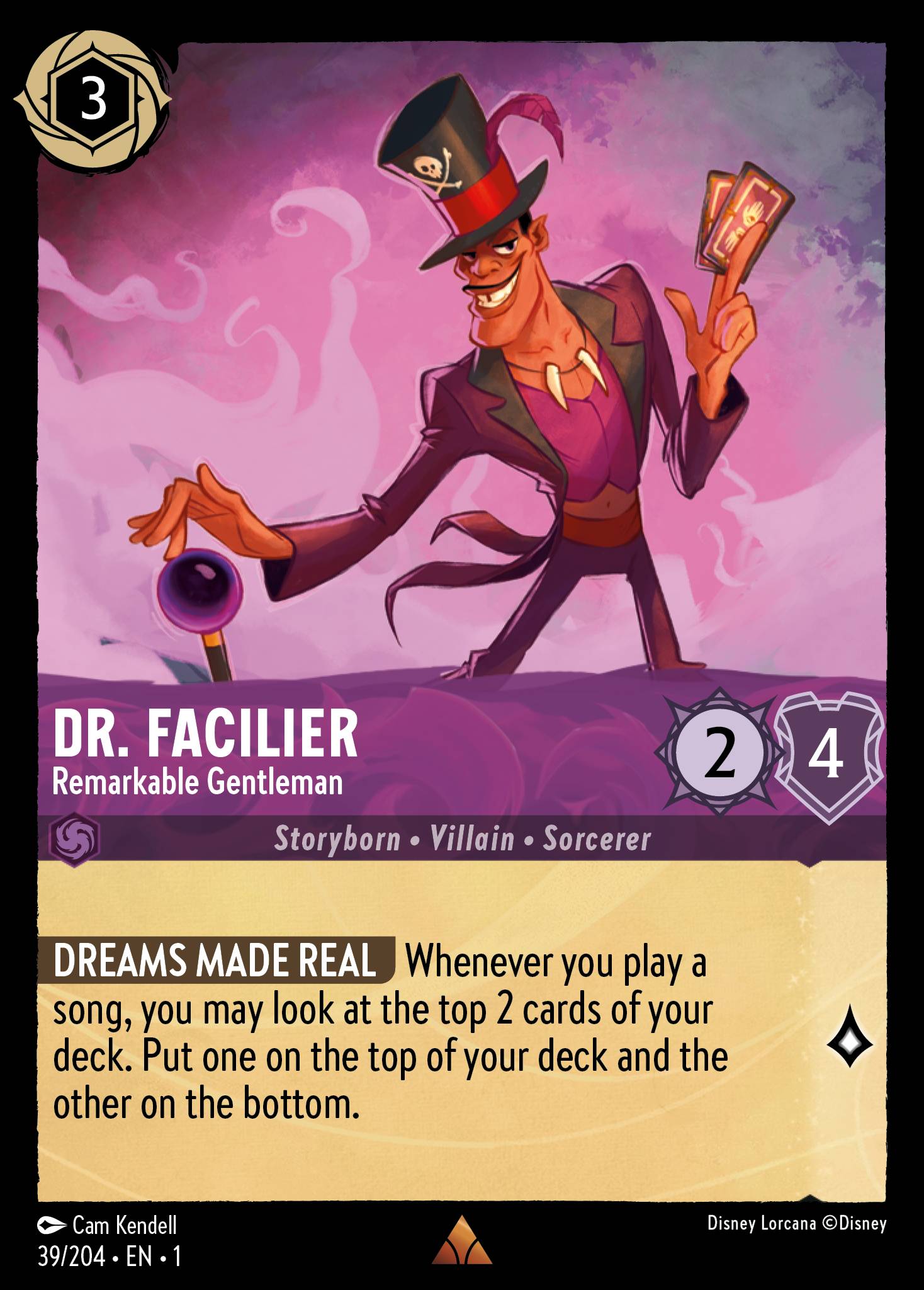 Dr. Facilier - Remarkable Gentleman (English)