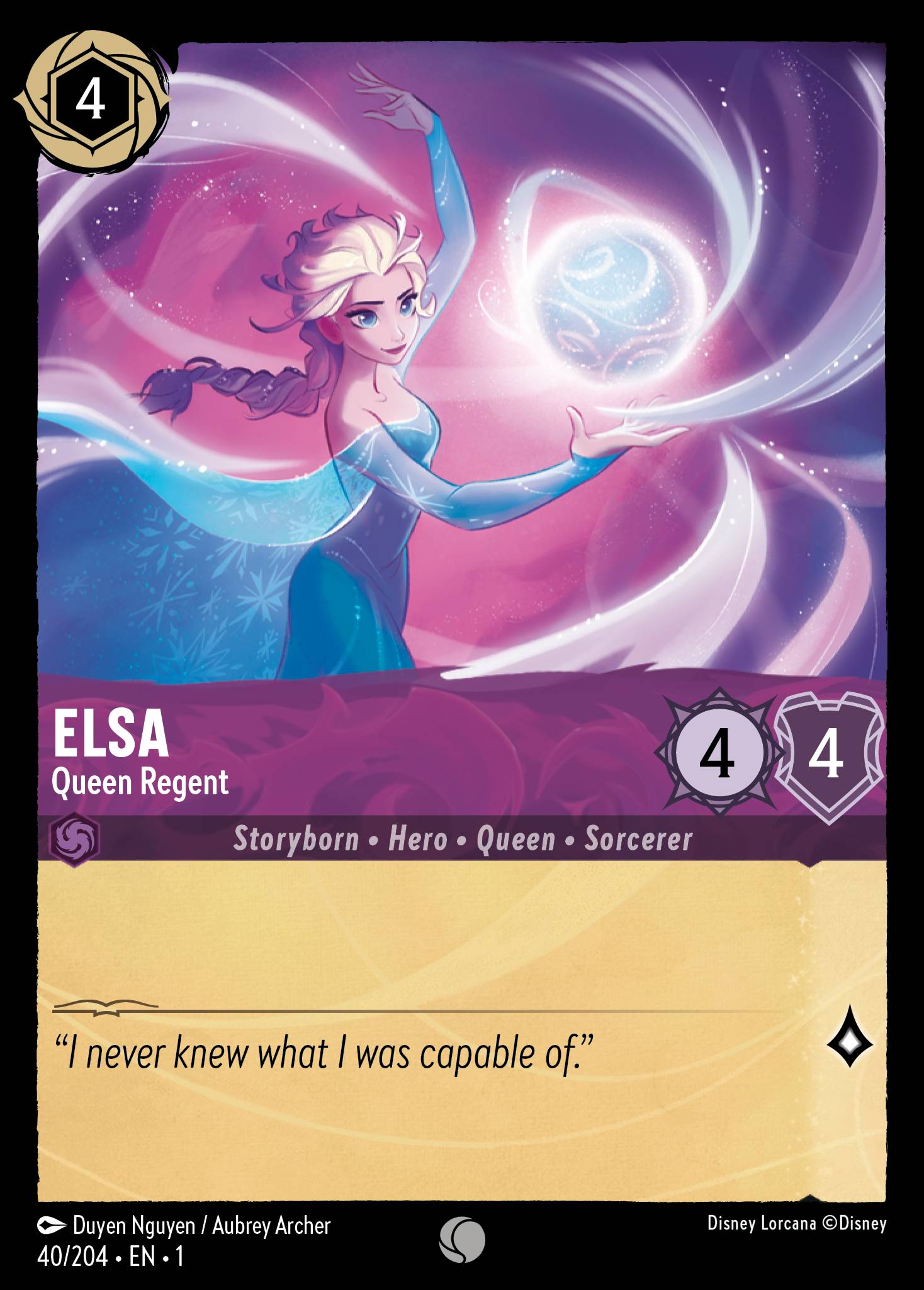 Elsa - Queen Regent (English)