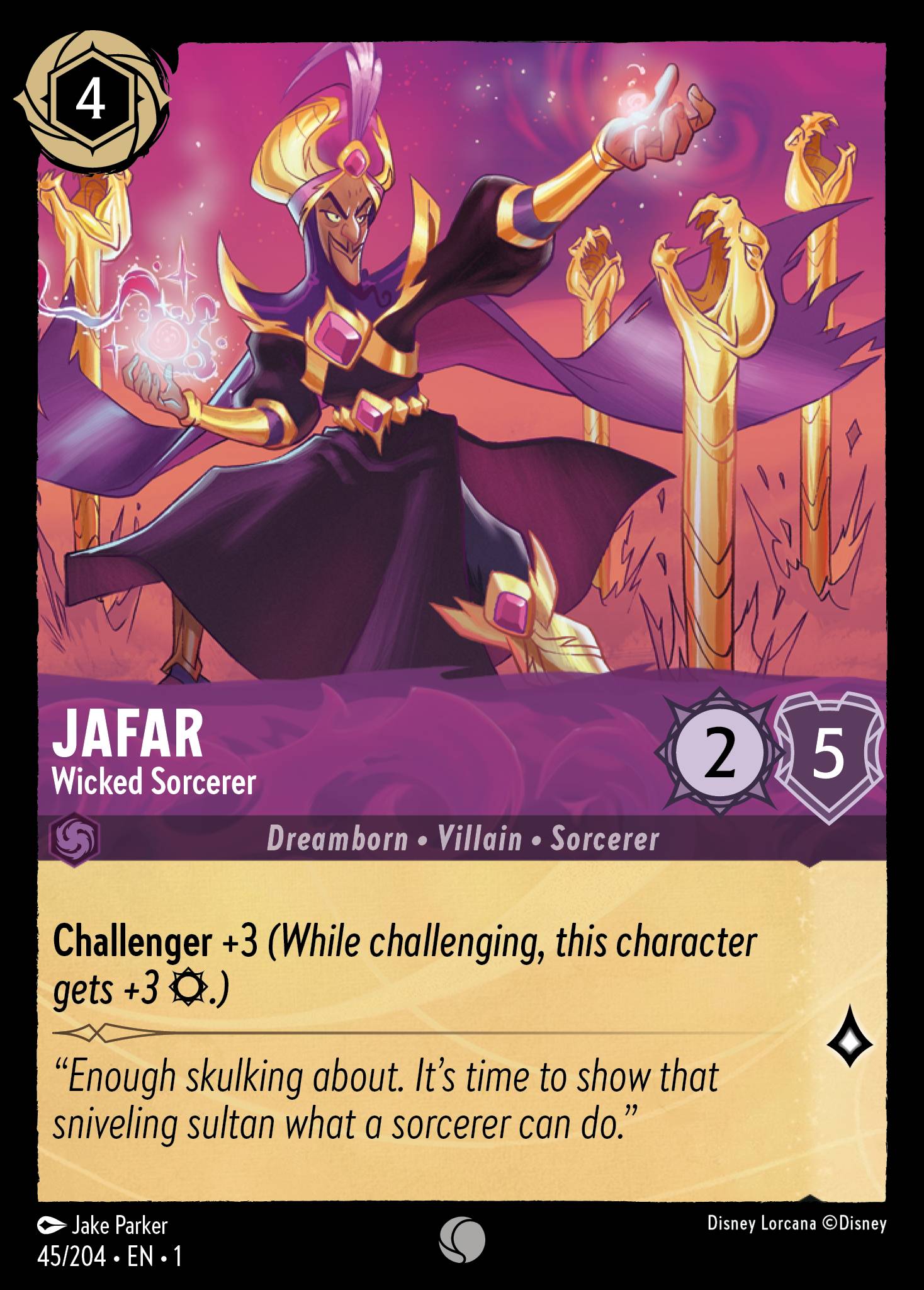 Jafar - Wicked Sorcerer (English)