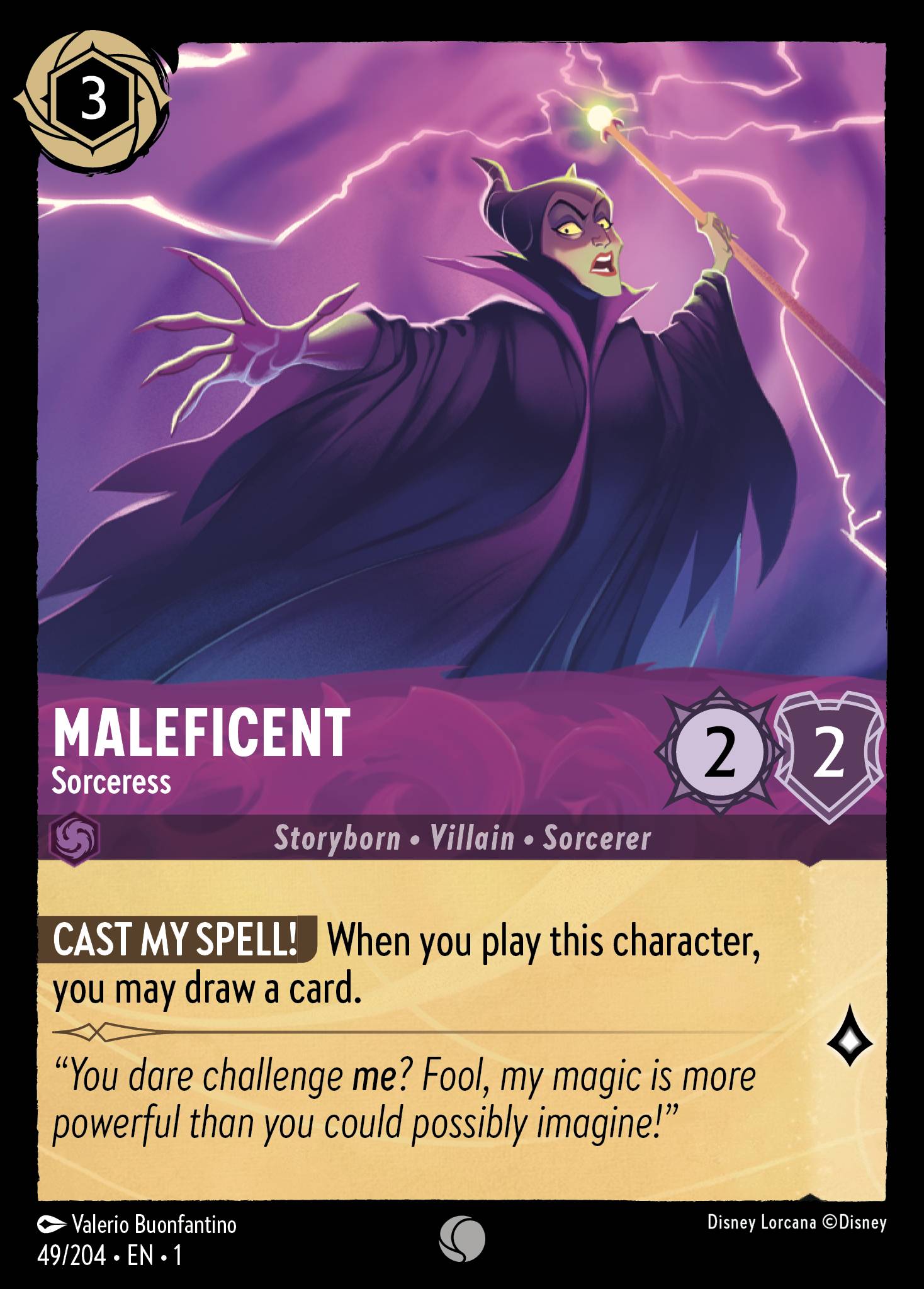 Maleficent - Sorceress (English)