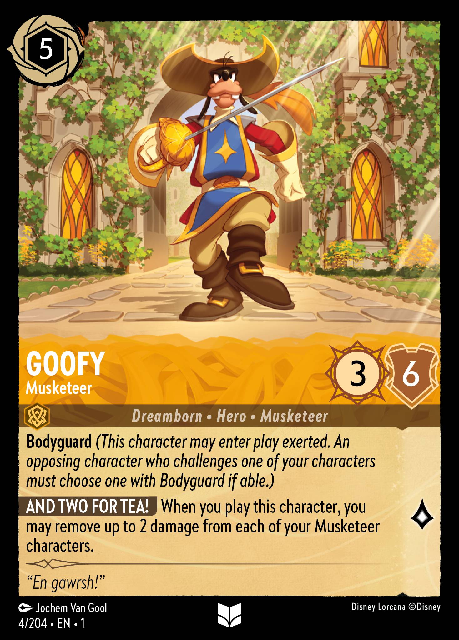 Goofy - Musketeer (English)