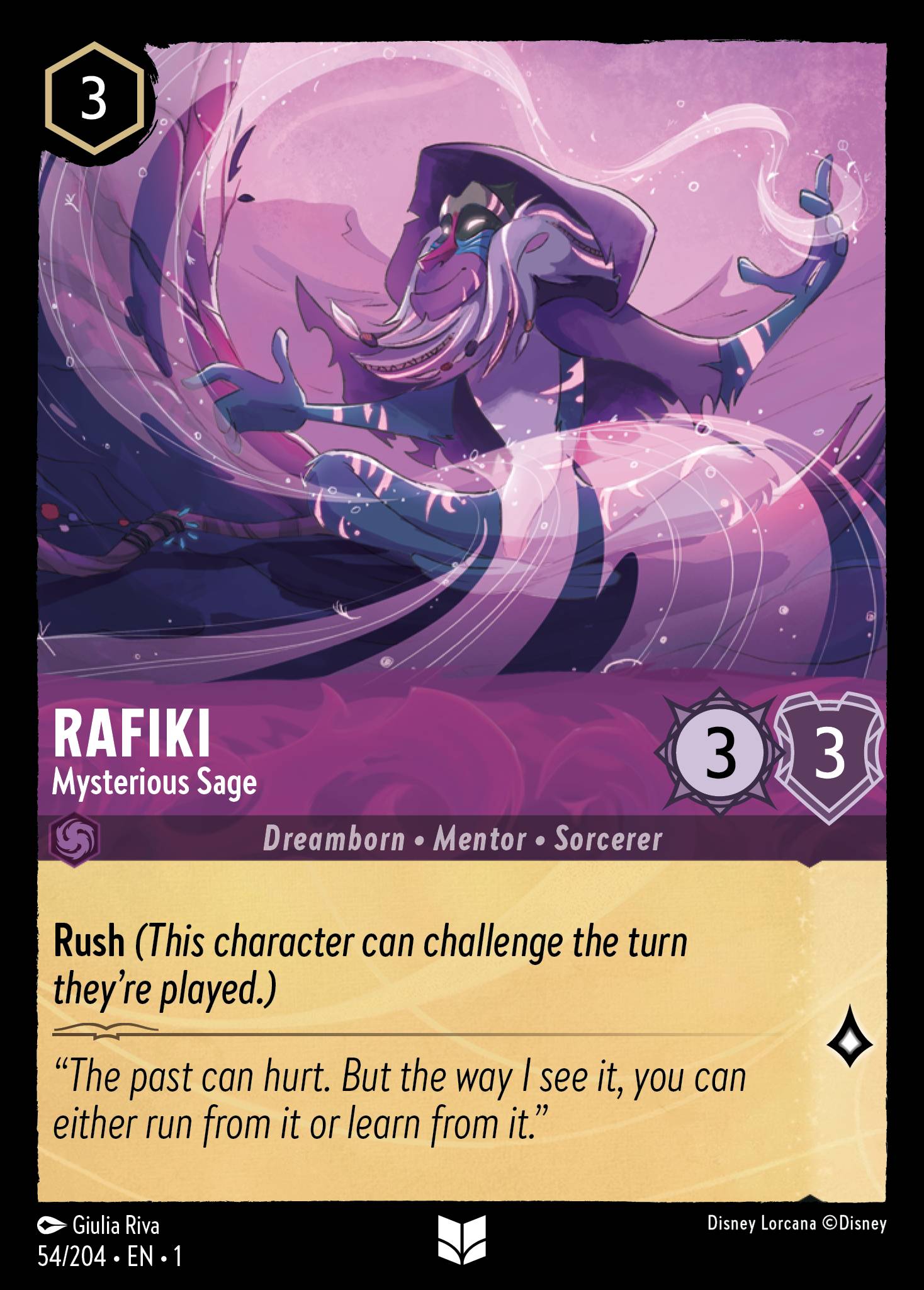 Rafiki - Mysterious Sage (English)