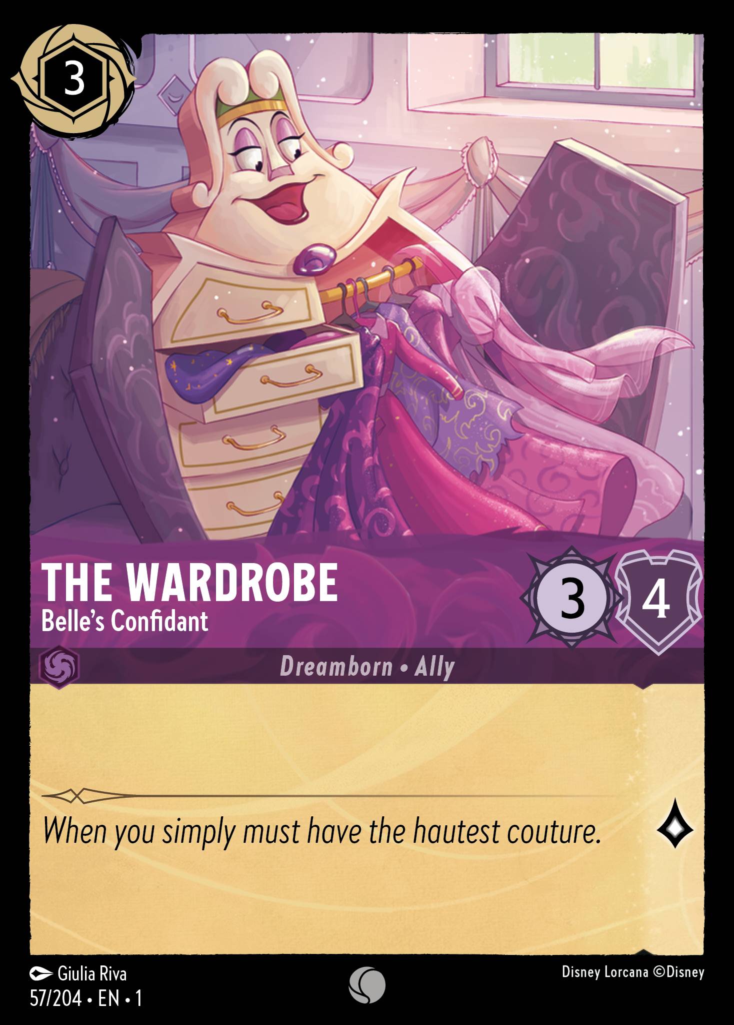 The Wardrobe - Belle's Confidant (English)
