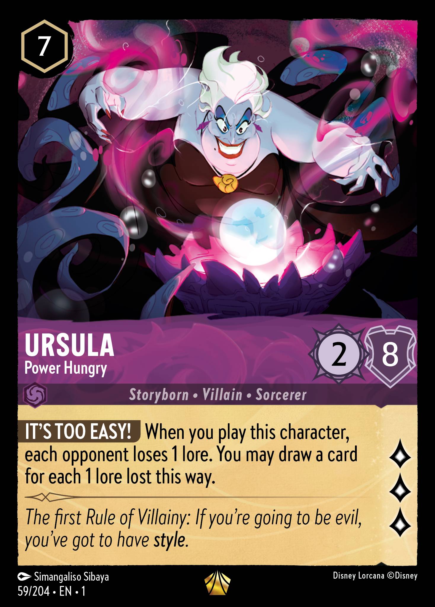 Ursula - Power Hungry (Legendary) (English)
