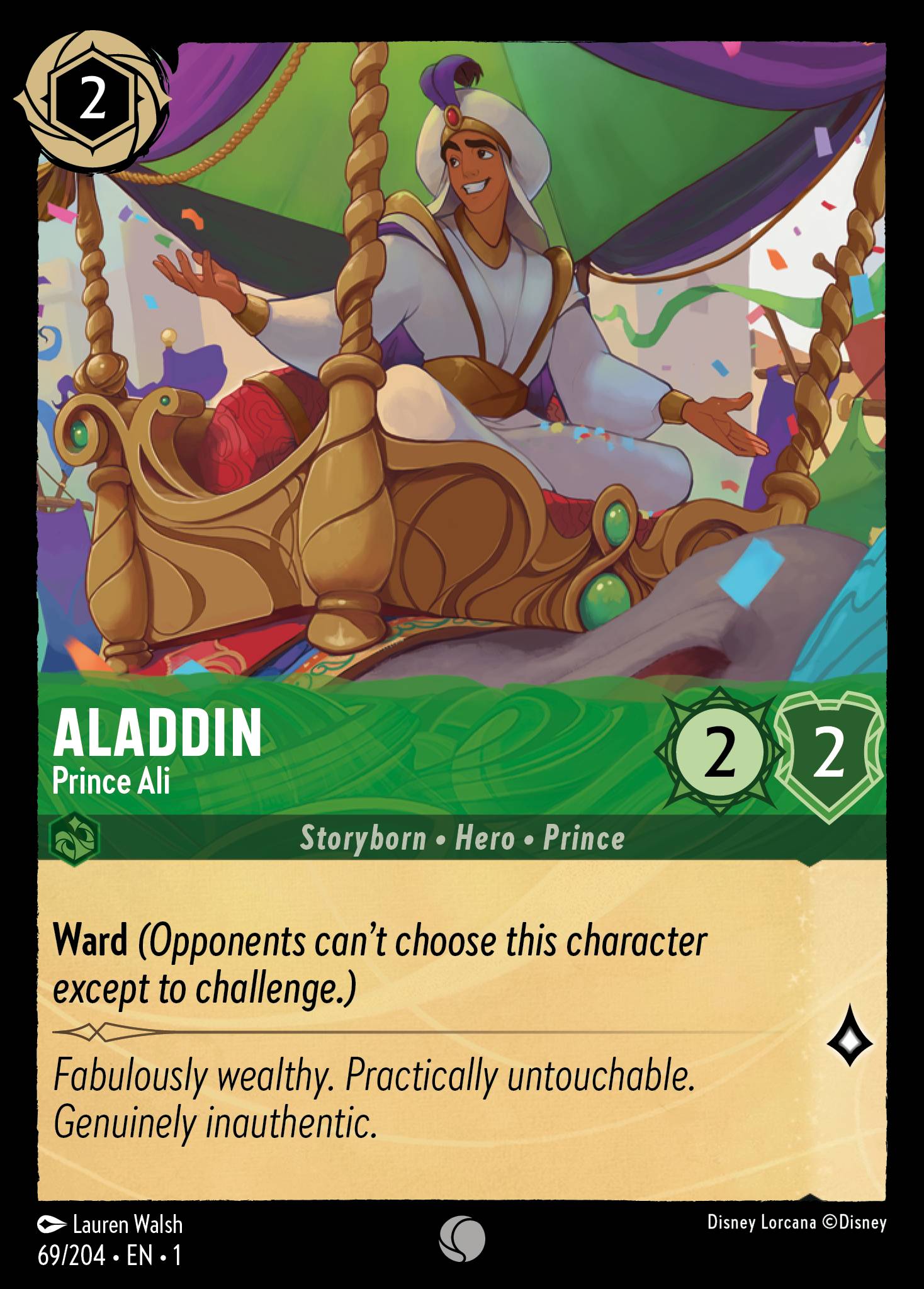 Aladdin - Prince Ali (English)