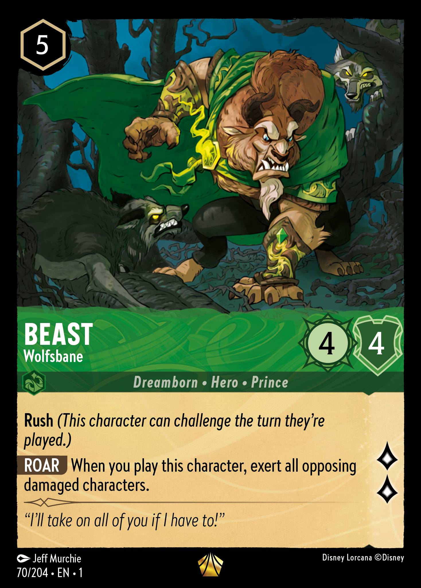 Beast - Wolfsbane (Legendary) (English)