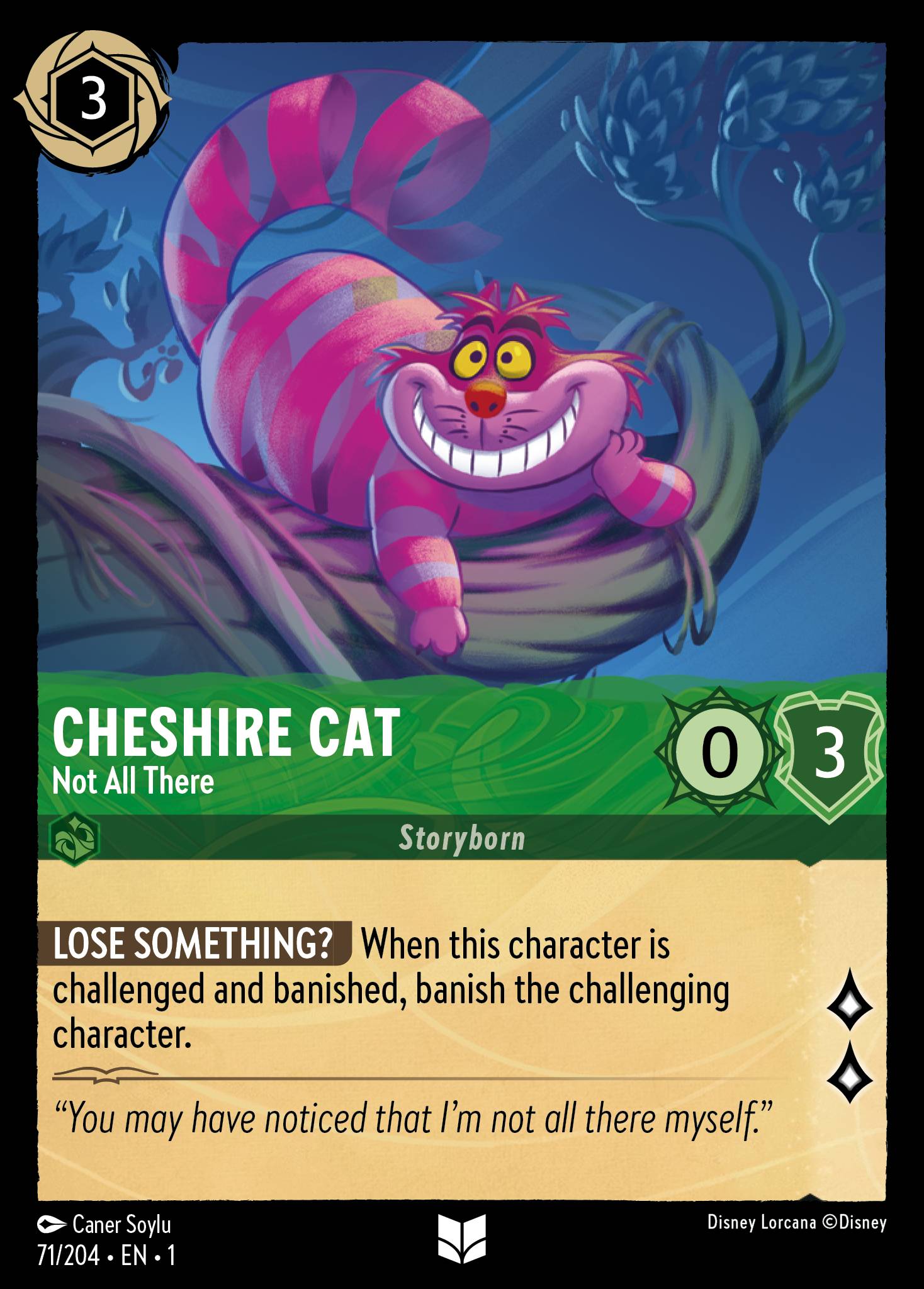 Cheshire Cat - Not All There (English)