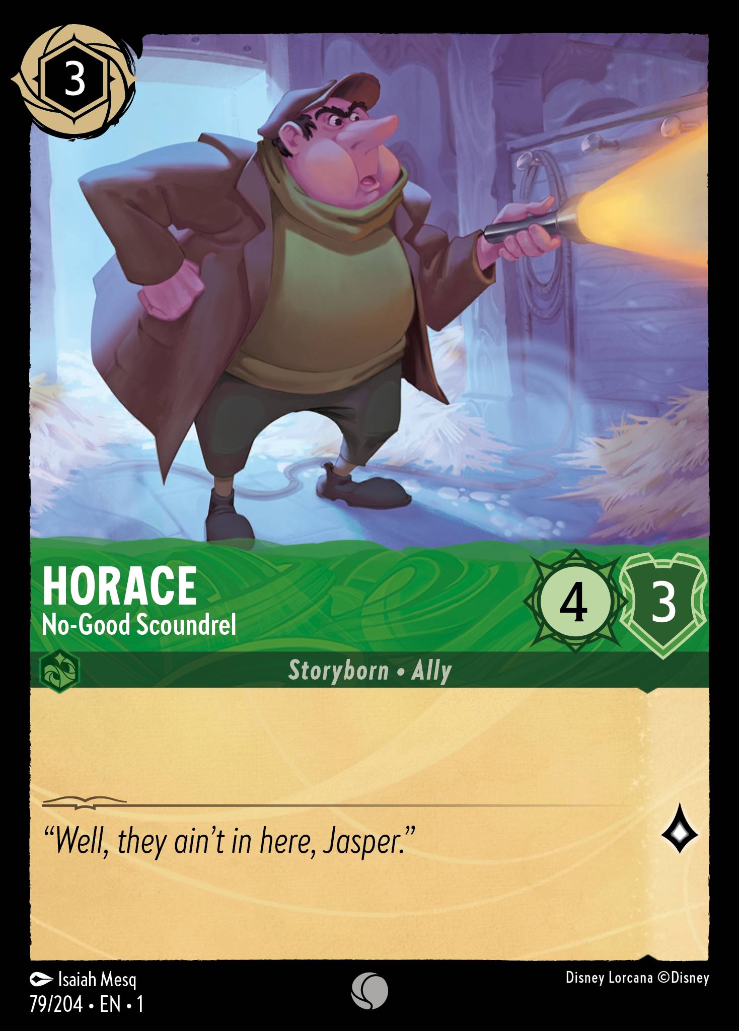 Horace - No-Good Scoundrel (English)