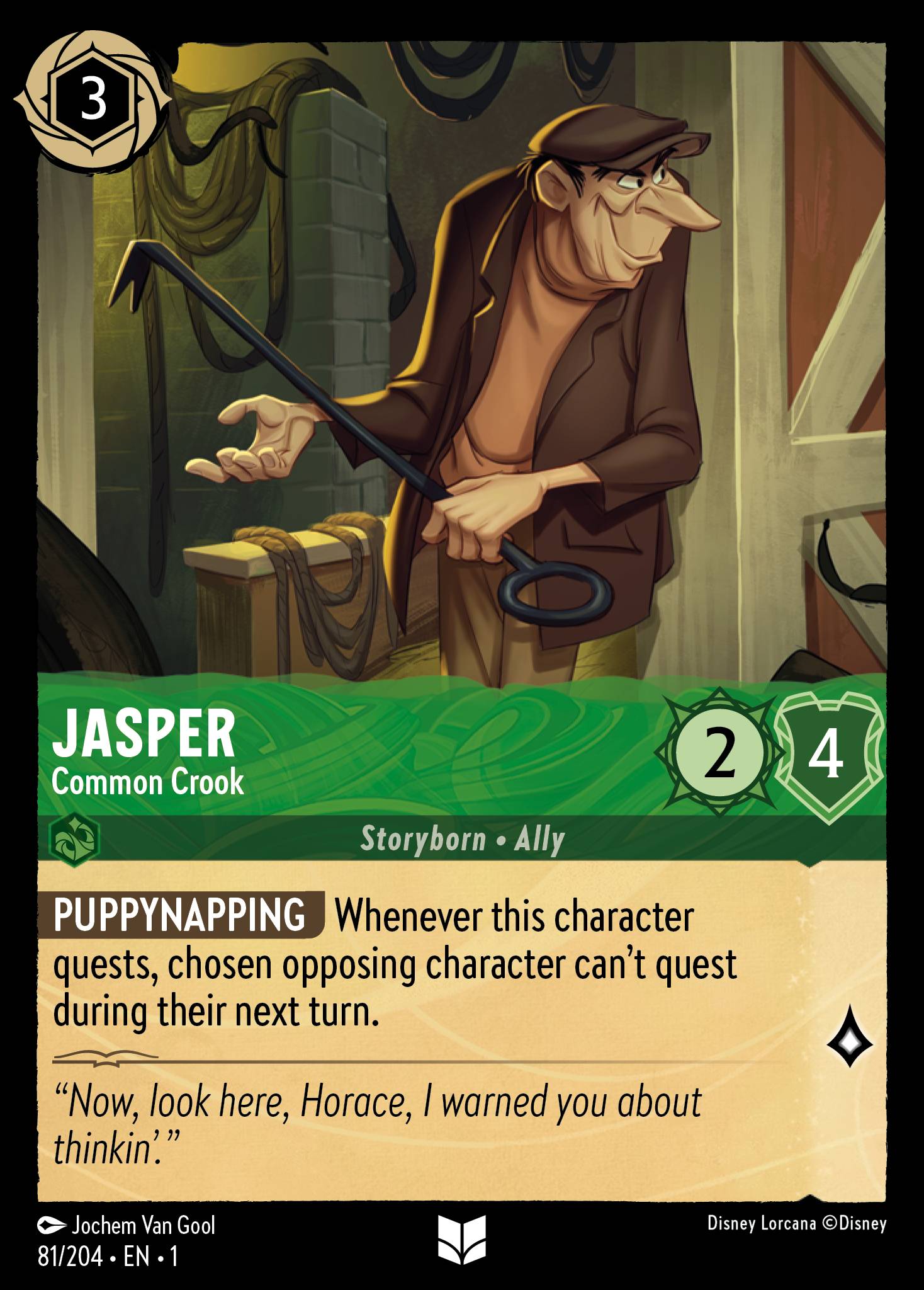 Jasper - Common Crook (English)