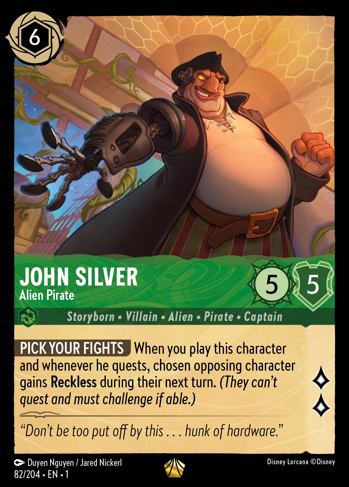 John Silver - Alien Pirate (Legendary) (English)