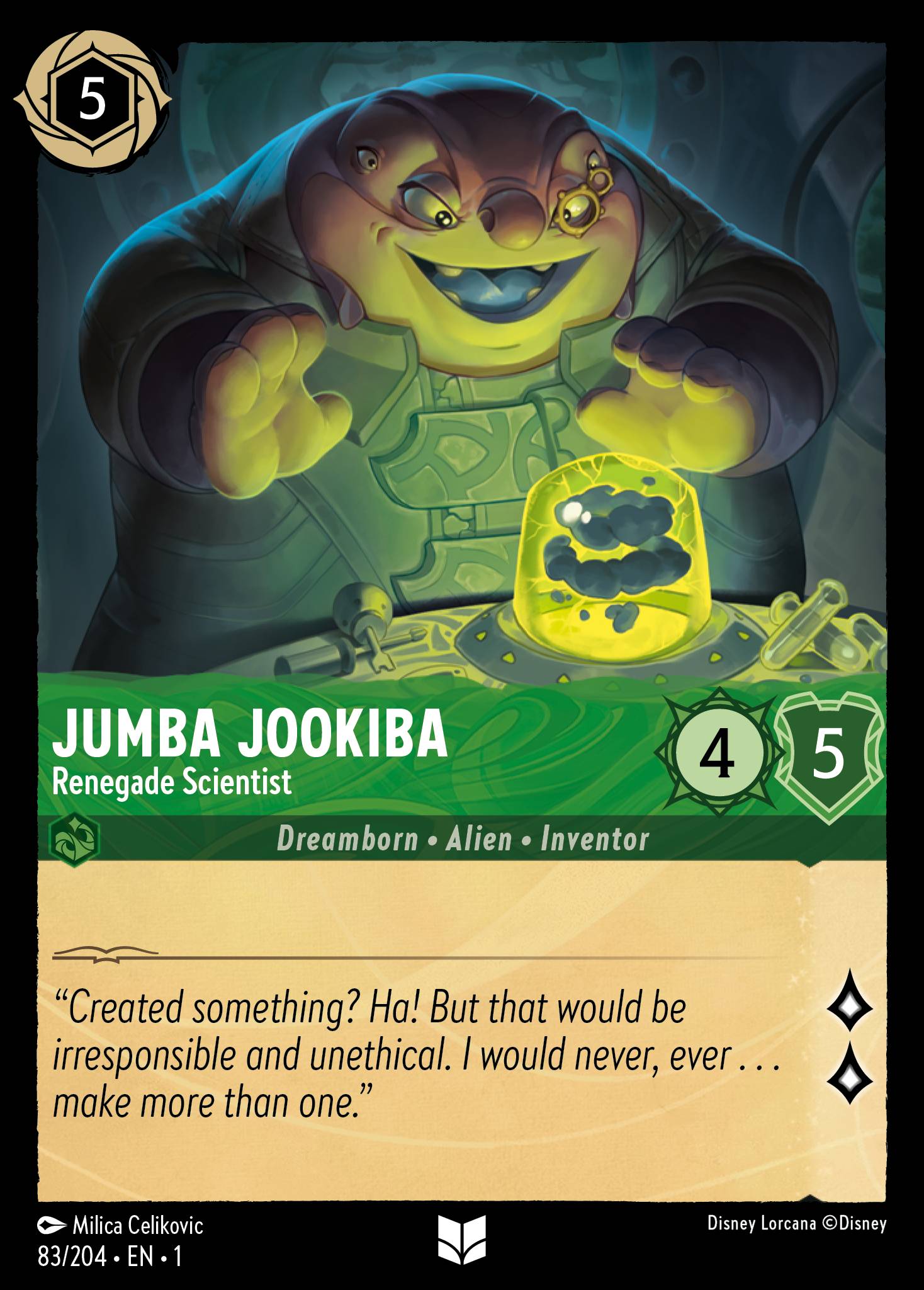 Jumba Jookiba - Renegade Scientist (English)