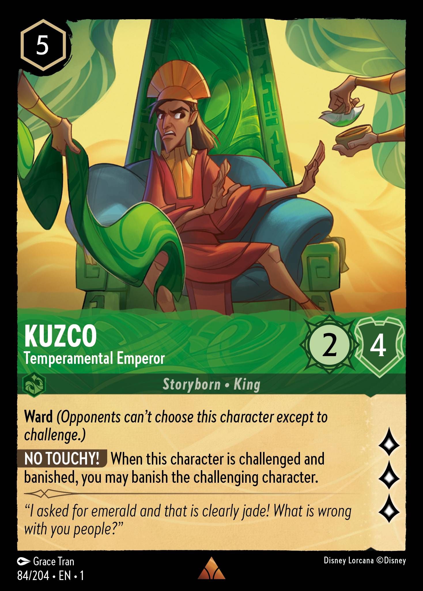 Kuzco - Temperamental Emperor (English)