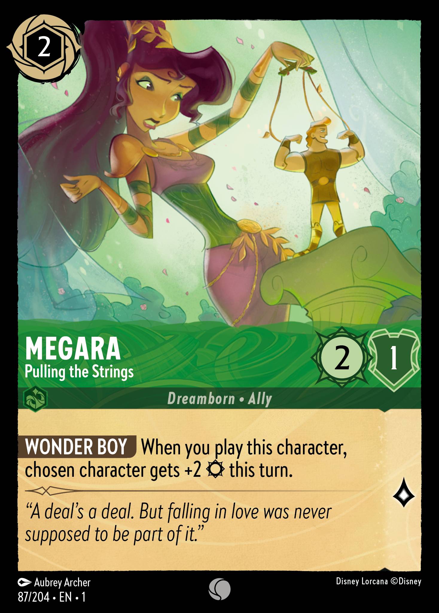 Megara - Pulling the Strings (English)