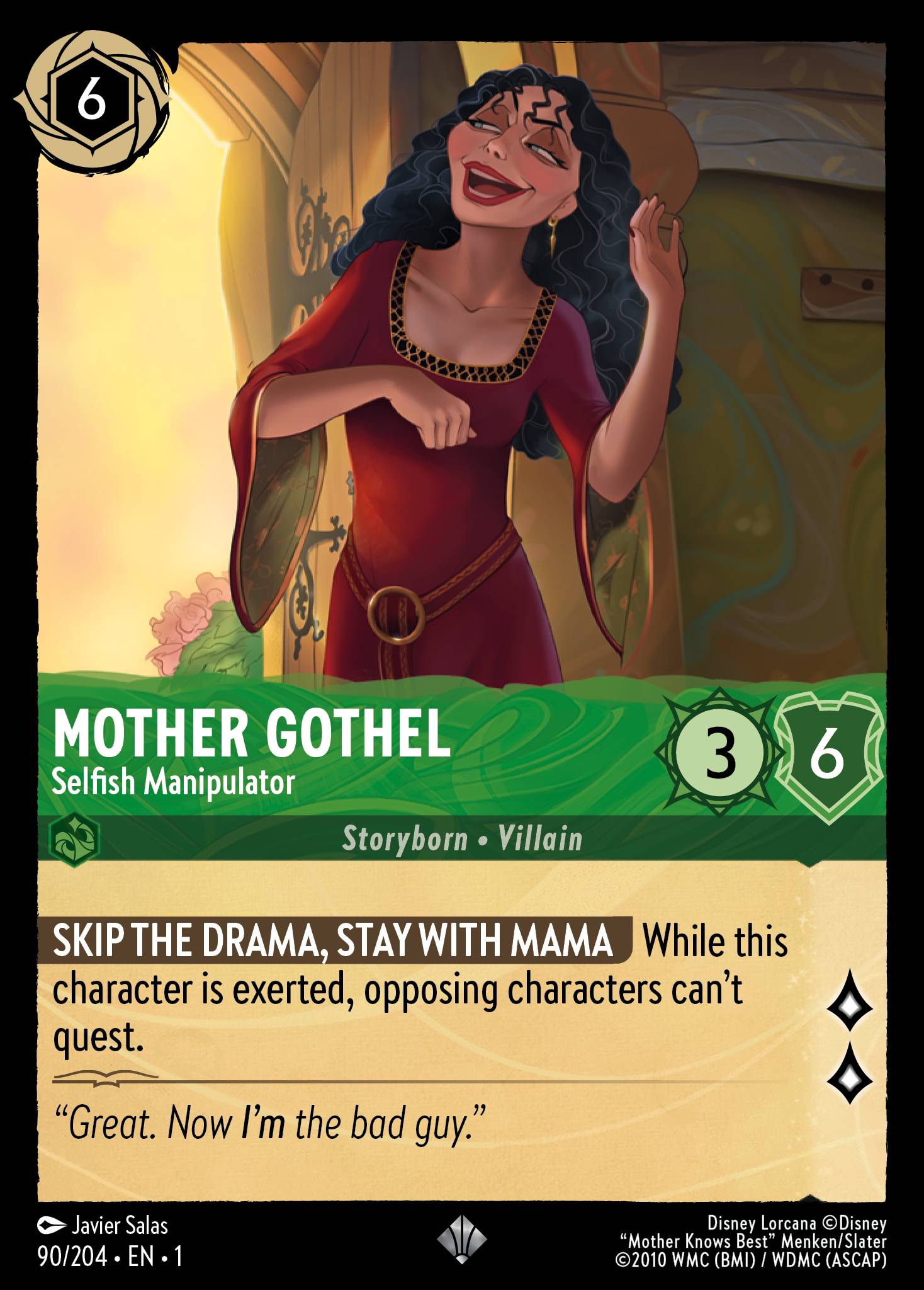 Mother Gothel - Selfish Manipulator (English)