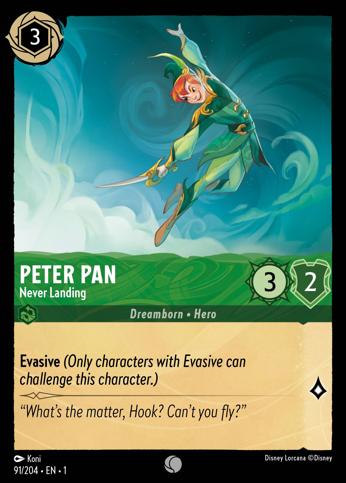 Peter Pan - Never Landing (English)