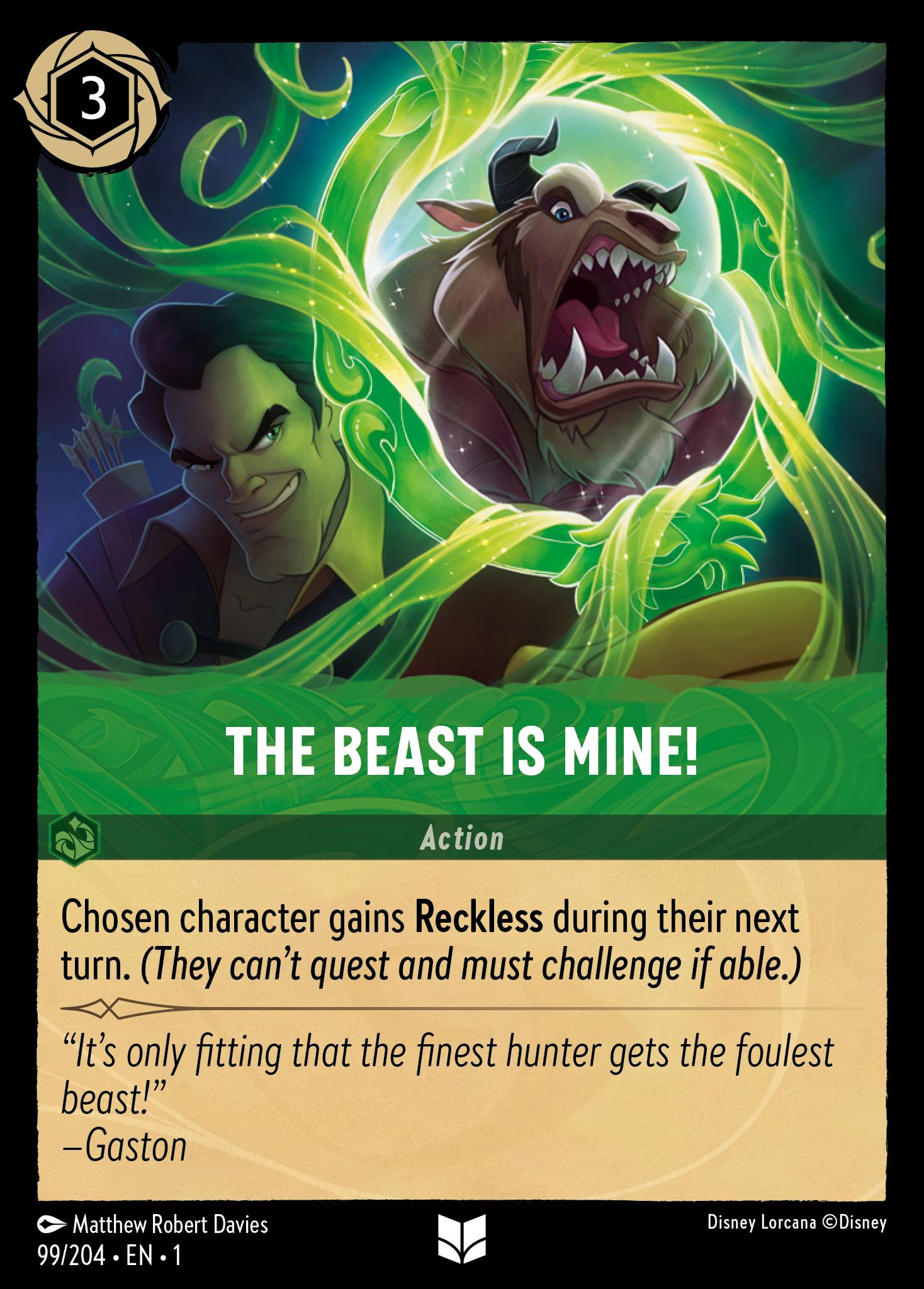 The Beast is Mine! (English)