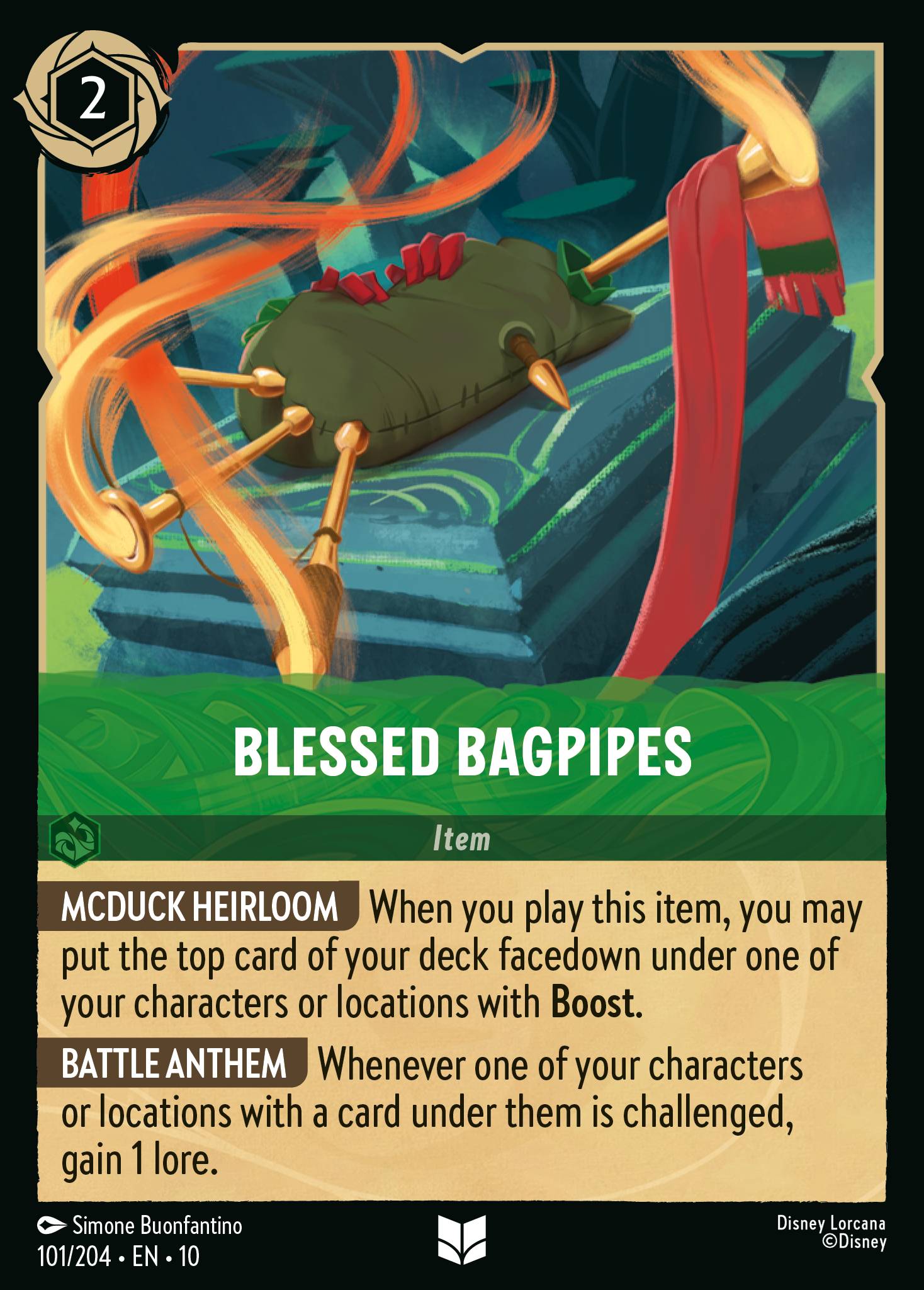Blessed Bagpipes (English)