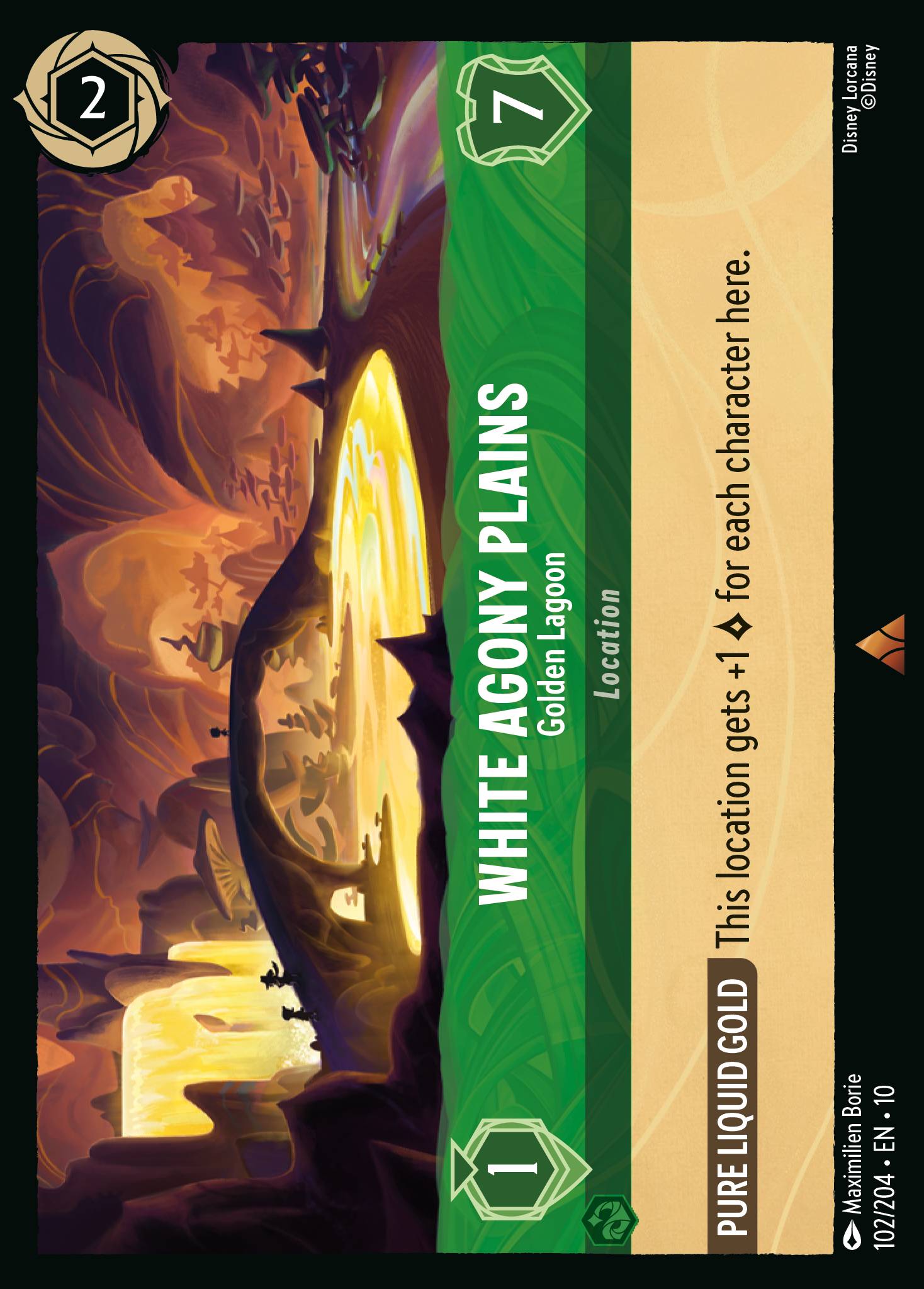 White Agony Plains - Golden Lagoon (English)