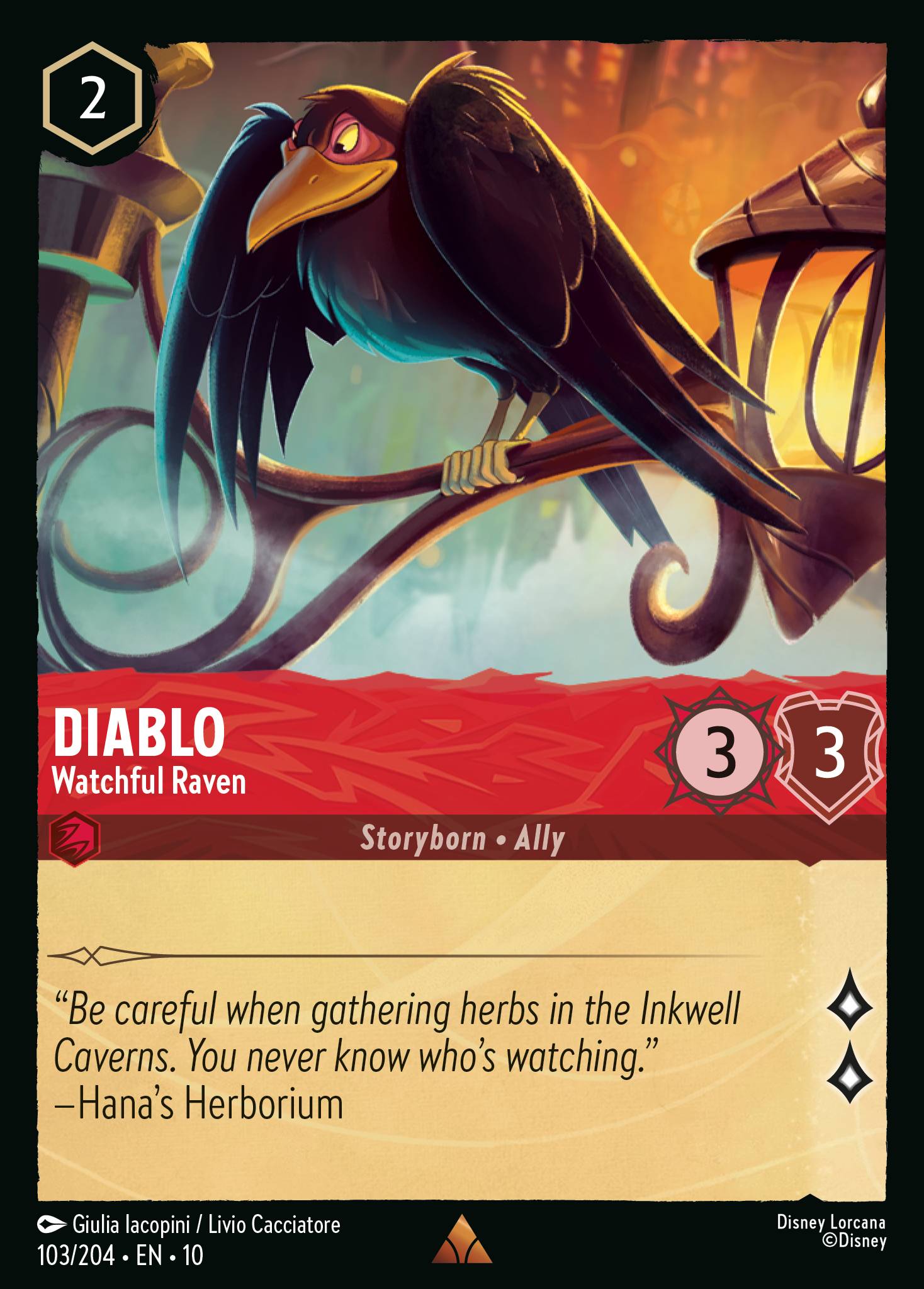 Diablo - Watchful Raven (English)
