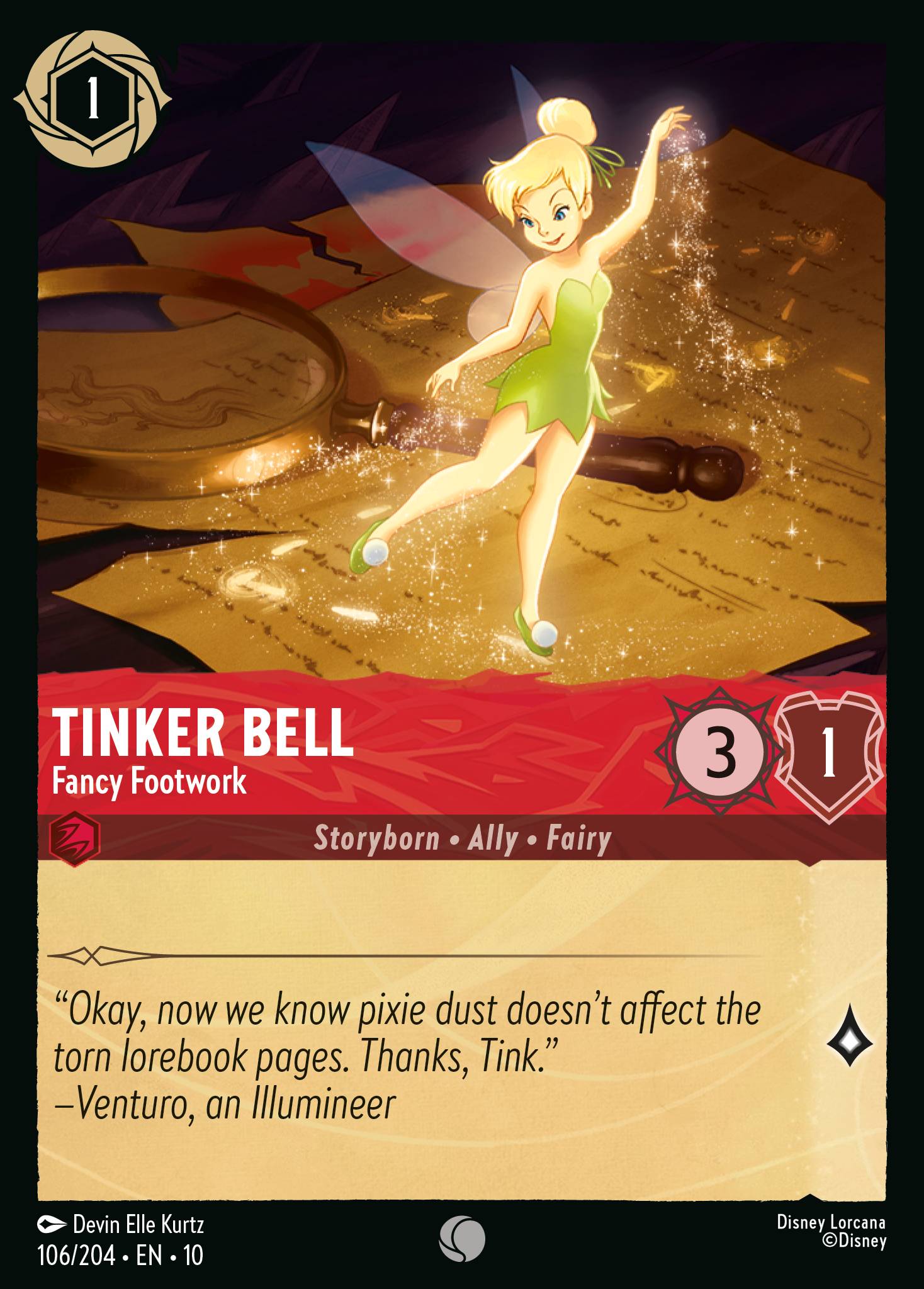 Tinker Bell - Fancy Footwork (English)